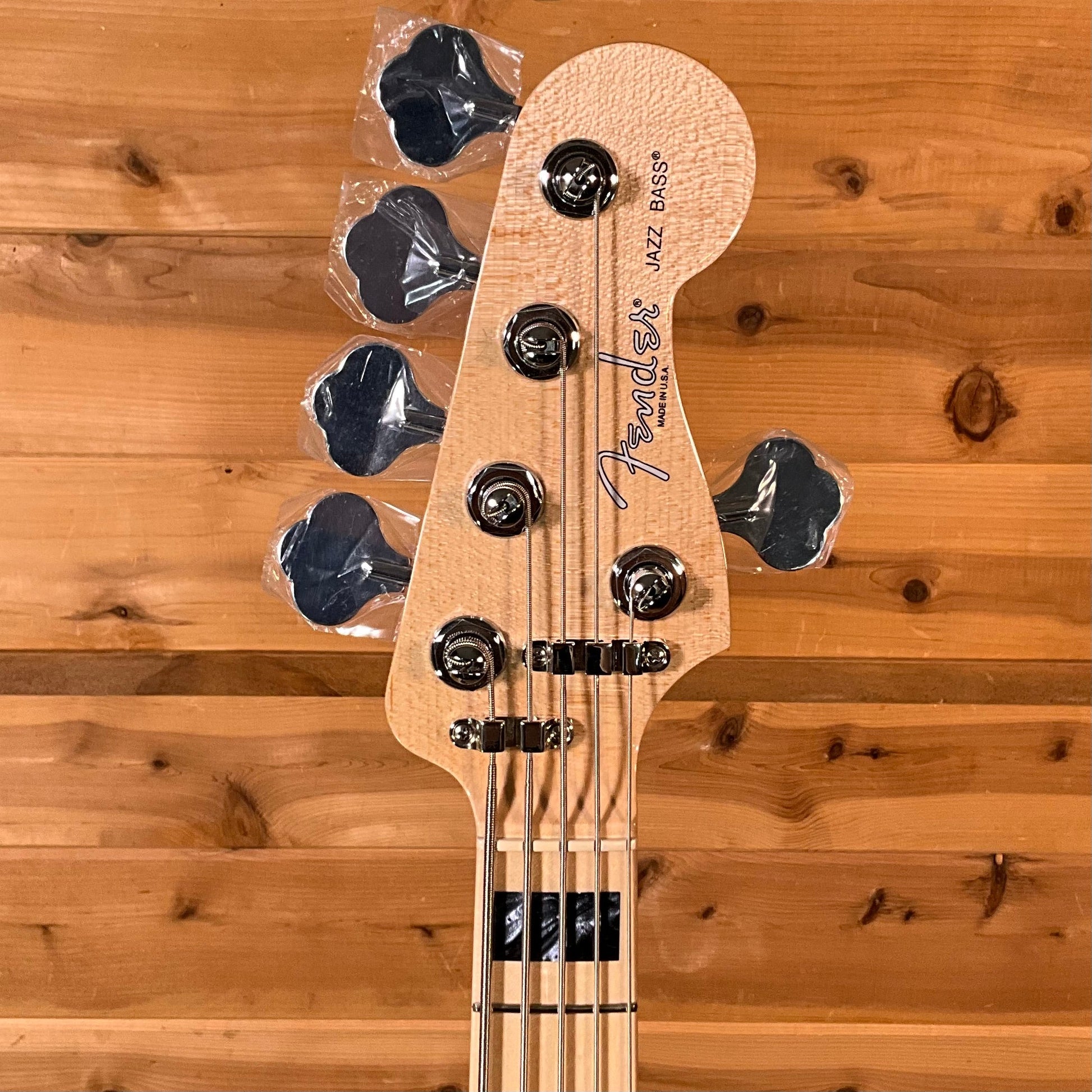 Fender Custom Shop Custom Classic V Electric Jazz Bass Guitar - Cherry Sunburst