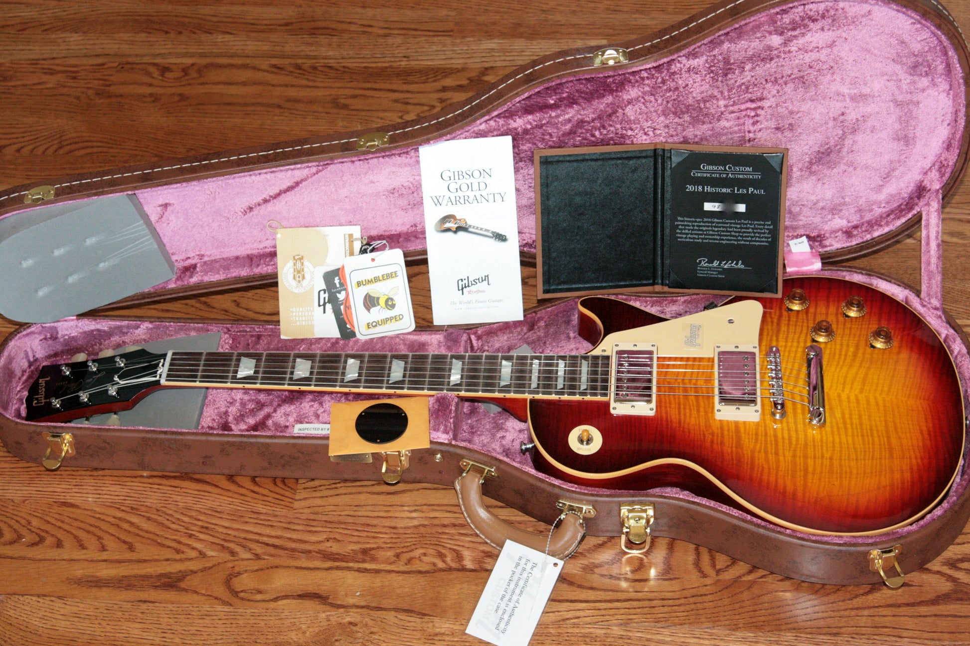 2018 Gibson 1959 Les Paul Historic Reissue! R9 59 LP Standard Cherry Sunburst Custom Shop TH Spec