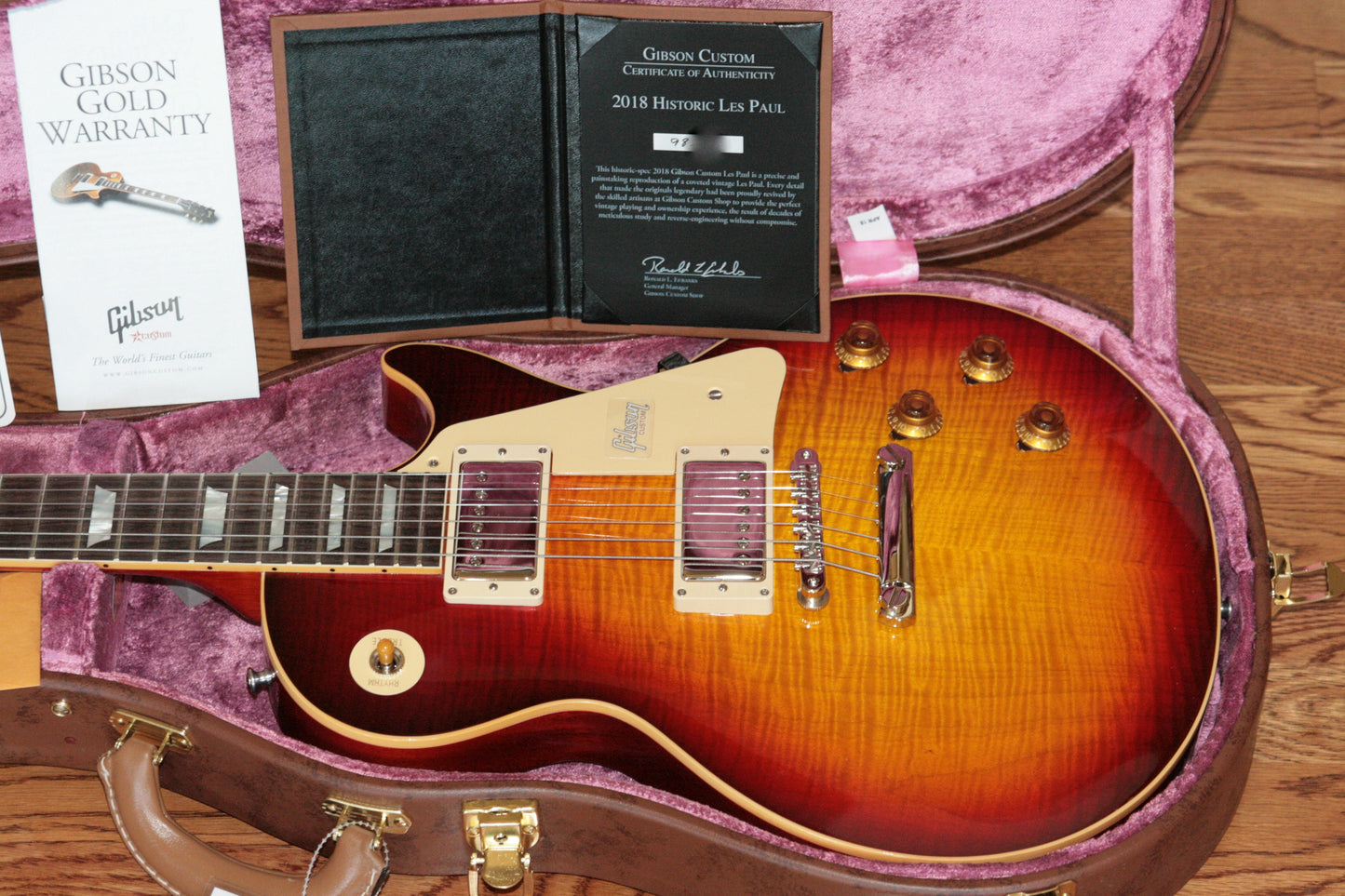 2018 Gibson 1959 Les Paul Historic Reissue! R9 59 LP Standard Cherry Sunburst Custom Shop TH Spec