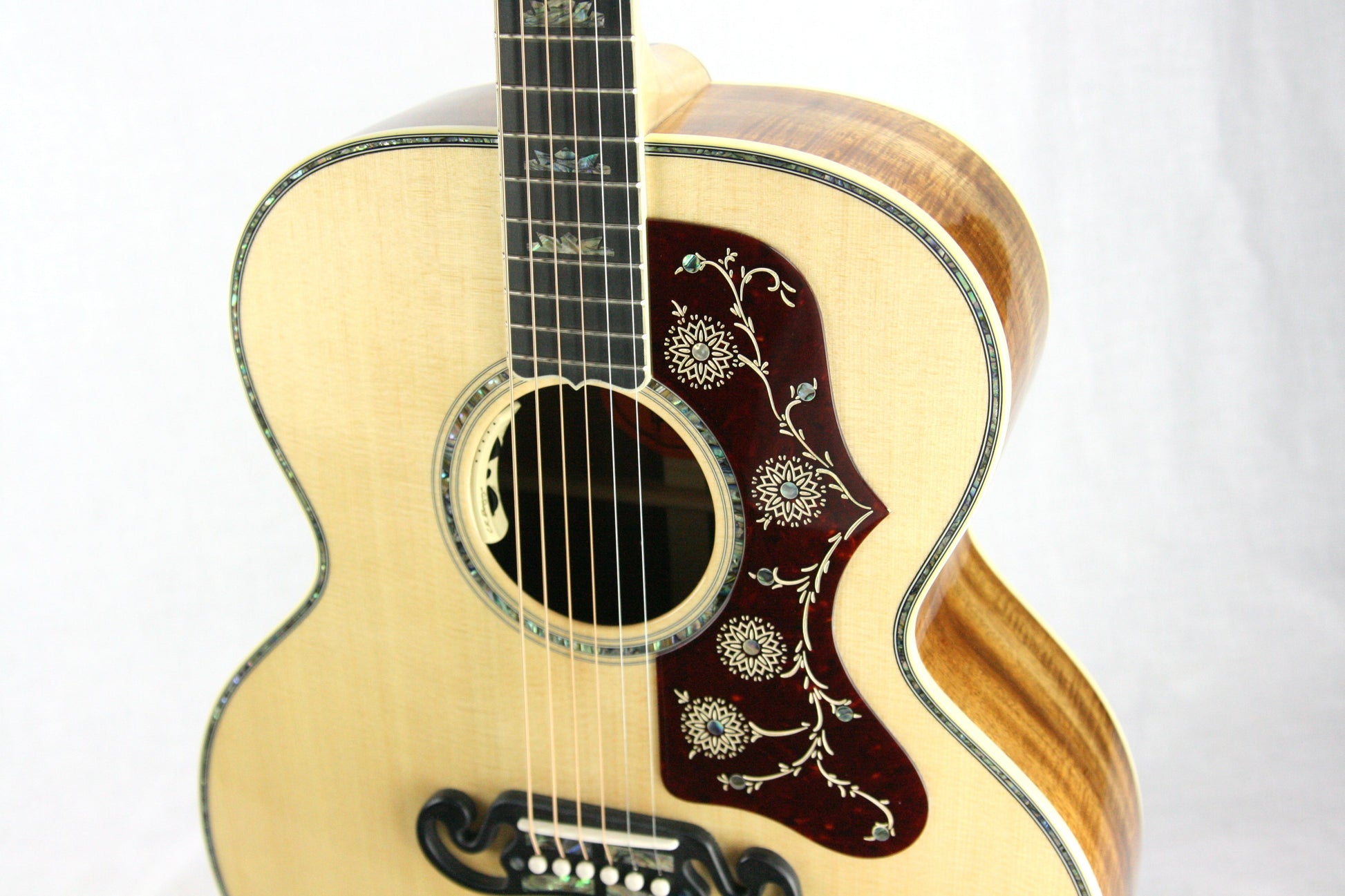 2017 Gibson Custom Shop SJ-200 KOA! Abalone, Limited Edition! j200 Acoustic Guitar j45
