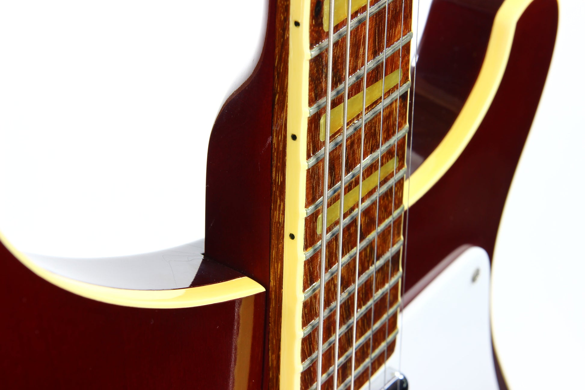 1982 Rickenbacker 481 Slant Fret BURGUNDYGLO - Clean, Original Case, Keys, 480 4001 6-String Guitar