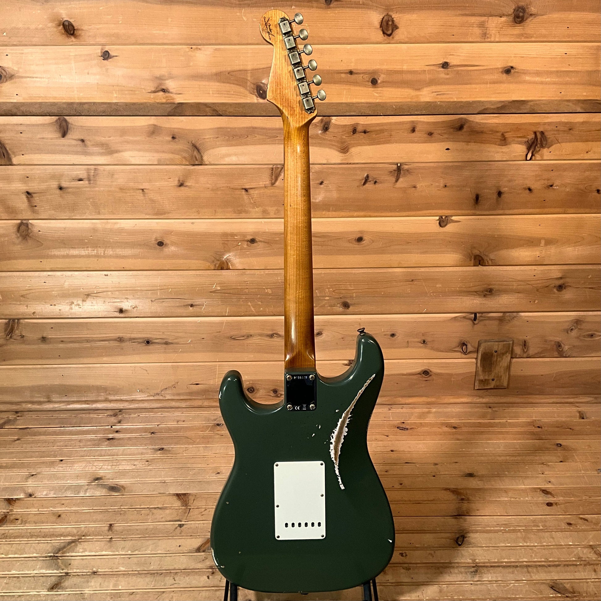 Fender Custom Shop 1960 Stratocaster Relic Electric Guitar - Olive Drab Green