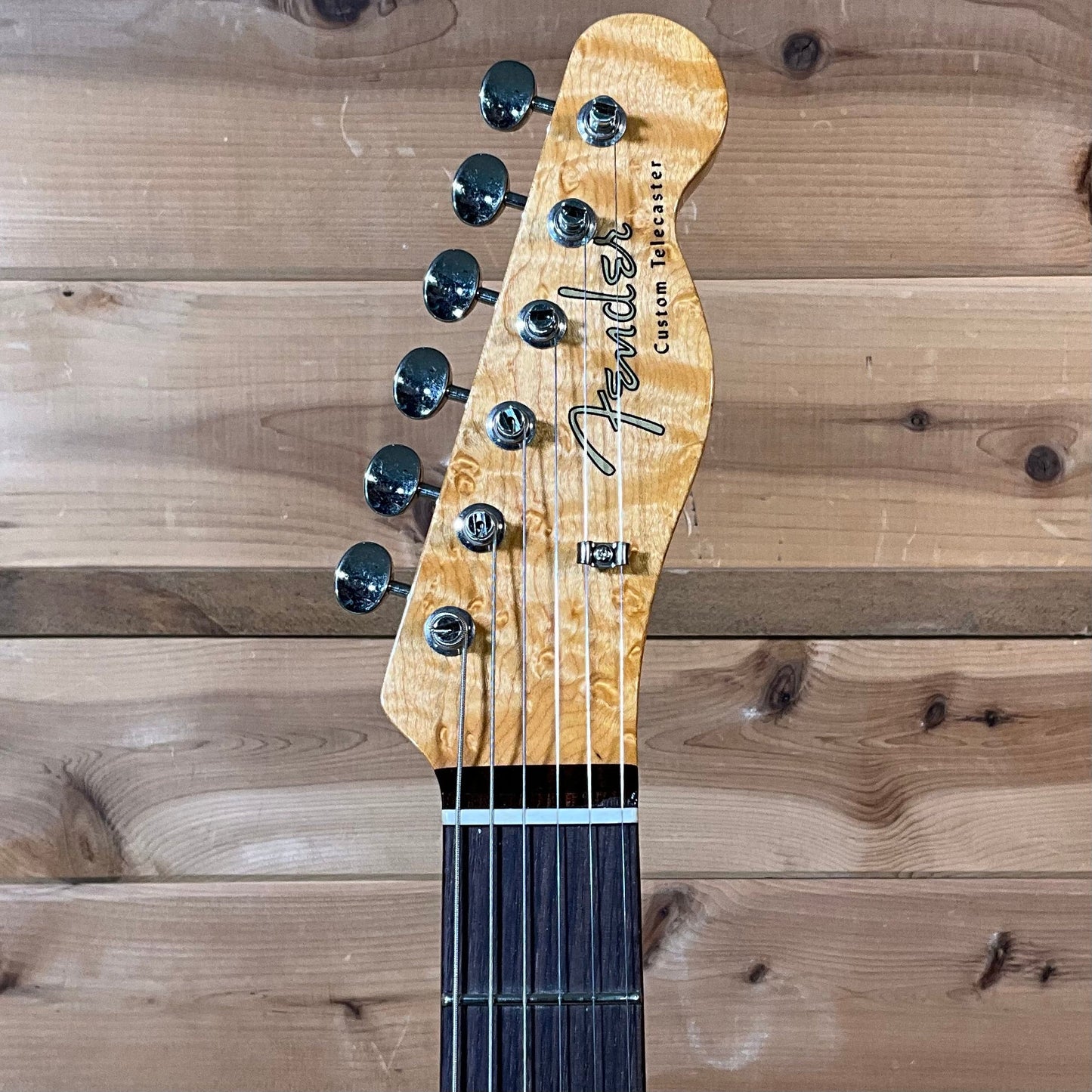 Fender Custom Shop Limited Edition Telecaster Custom DLX Closet Classic Electric Guitar - Aged HLE Gold with Aged Charcoal Frost Metallic Sides