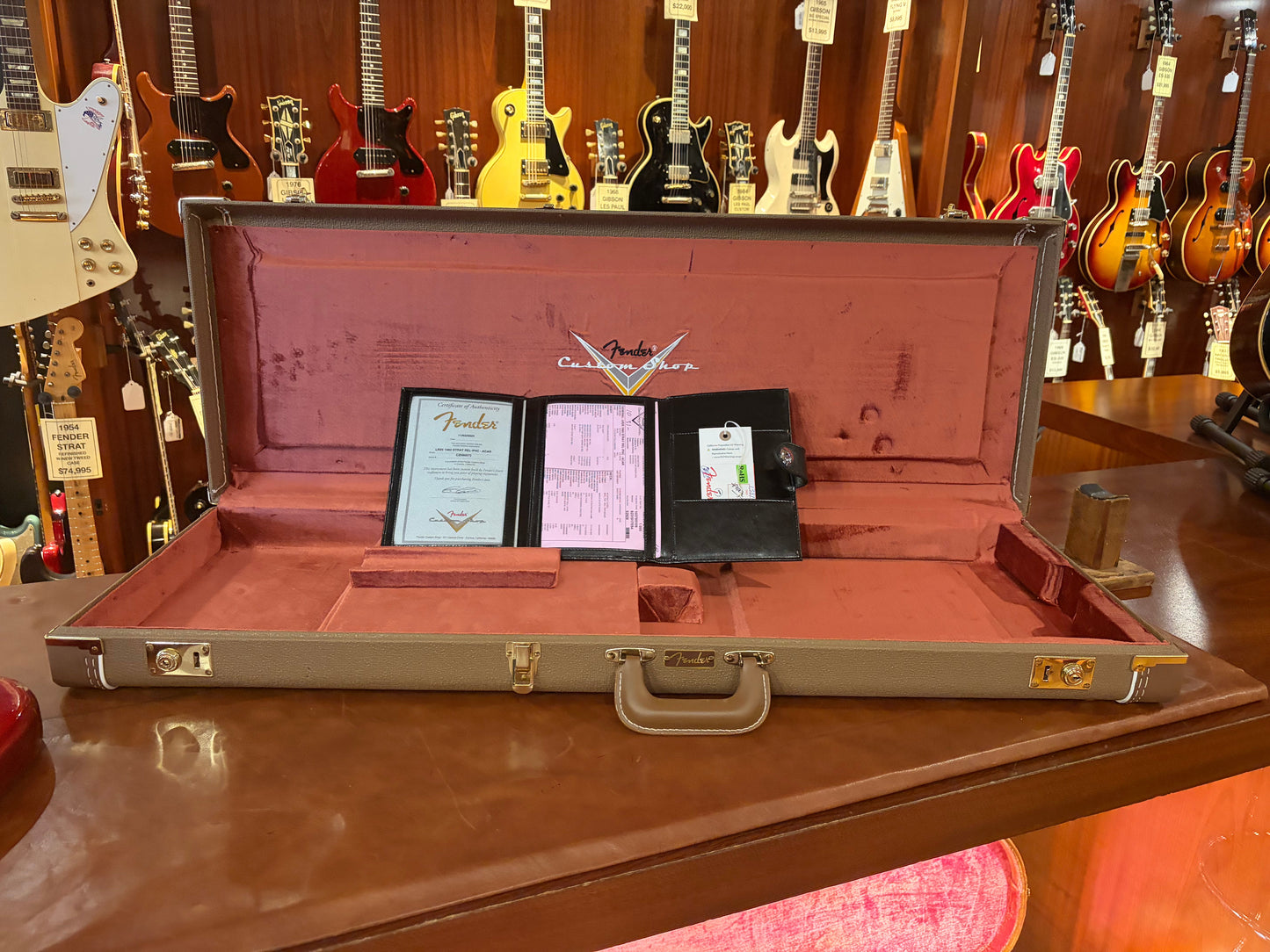 Fender Custom Shop '60 Strat, Aged Candy Apple Red