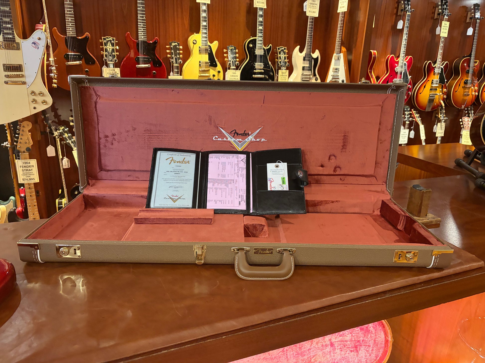 Fender Custom Shop '60 Strat, Aged Candy Apple Red