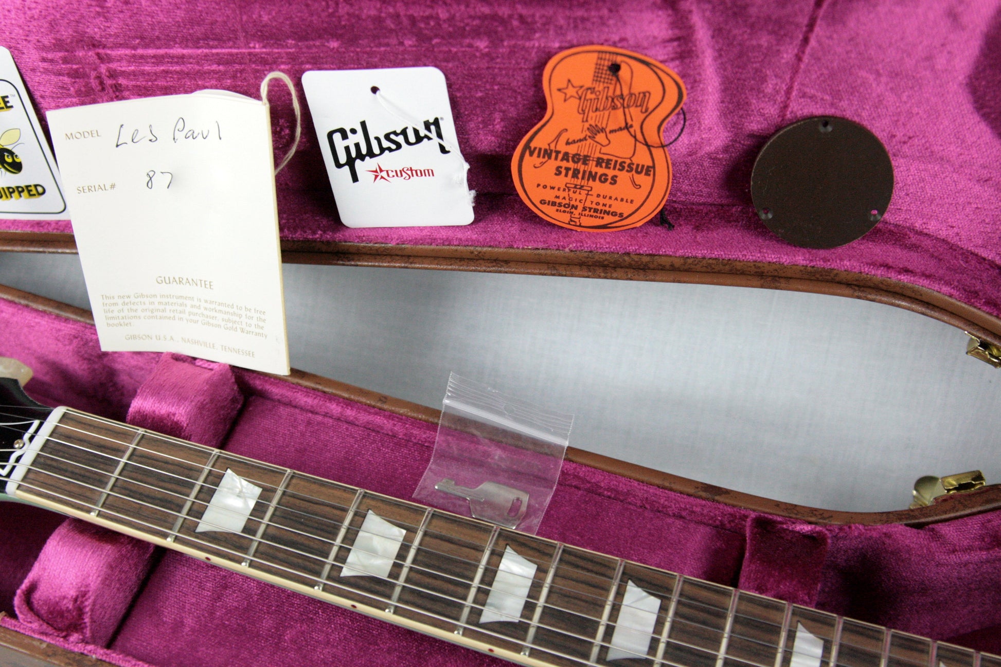 1958 Gibson Custom Shop AGED 58 Les Paul Reissue Kerry Green Over Dark Burst