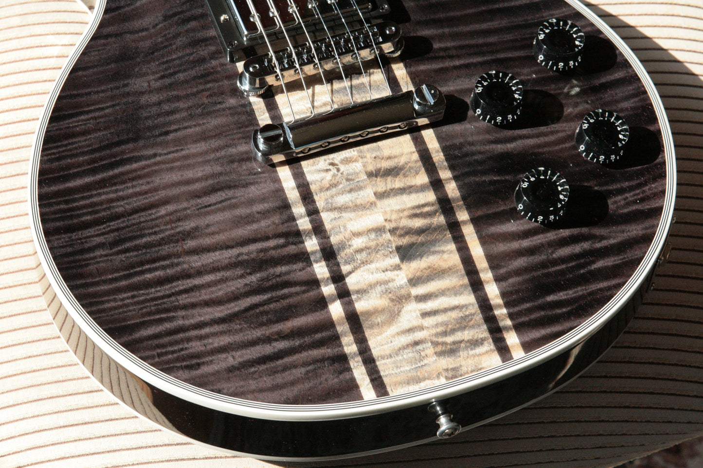 2018 Gibson Custom Shop Les Paul WHITE SCORPION! Flametop, Limited Block Inlay Model!