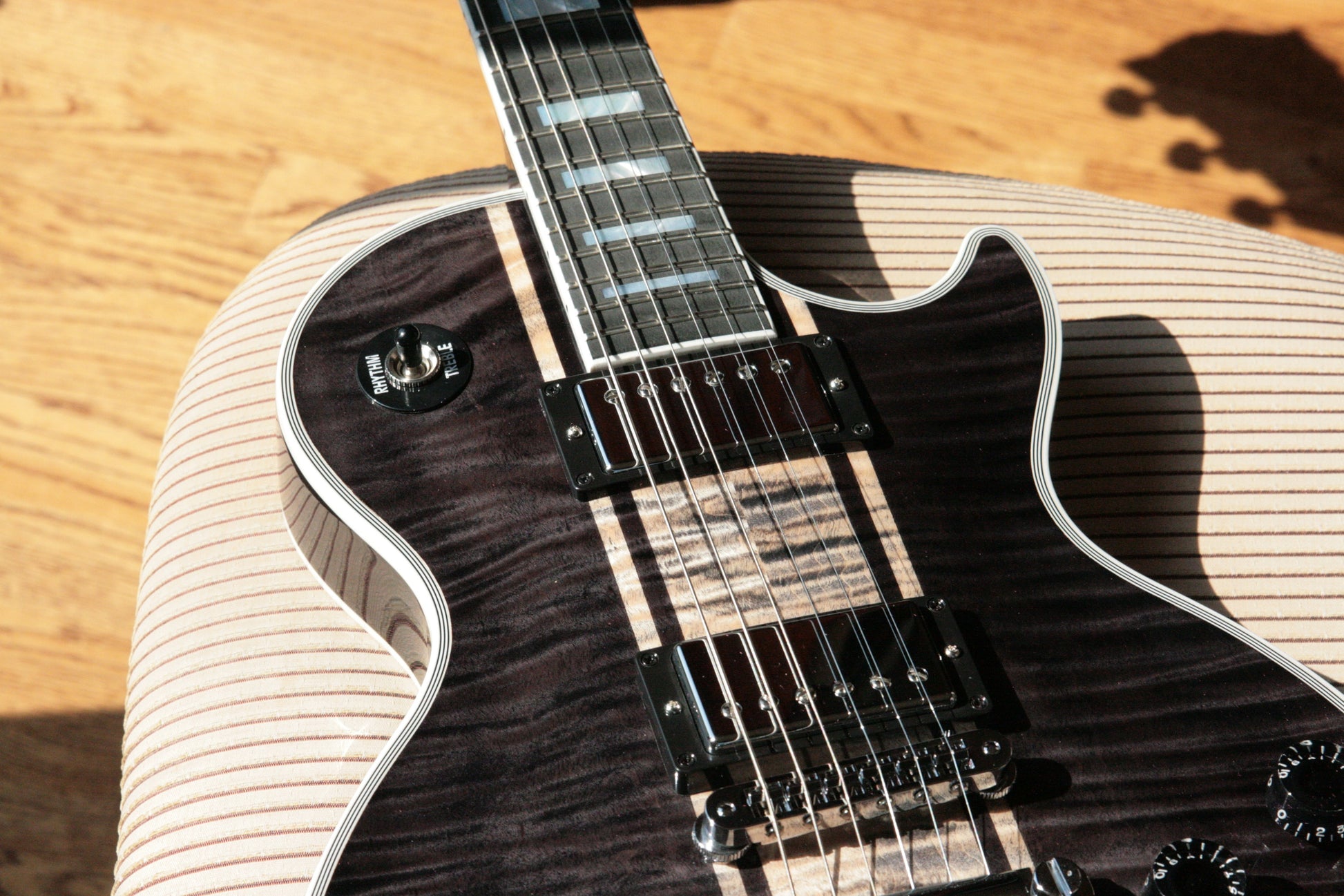 2018 Gibson Custom Shop Les Paul WHITE SCORPION! Flametop, Limited Block Inlay Model!