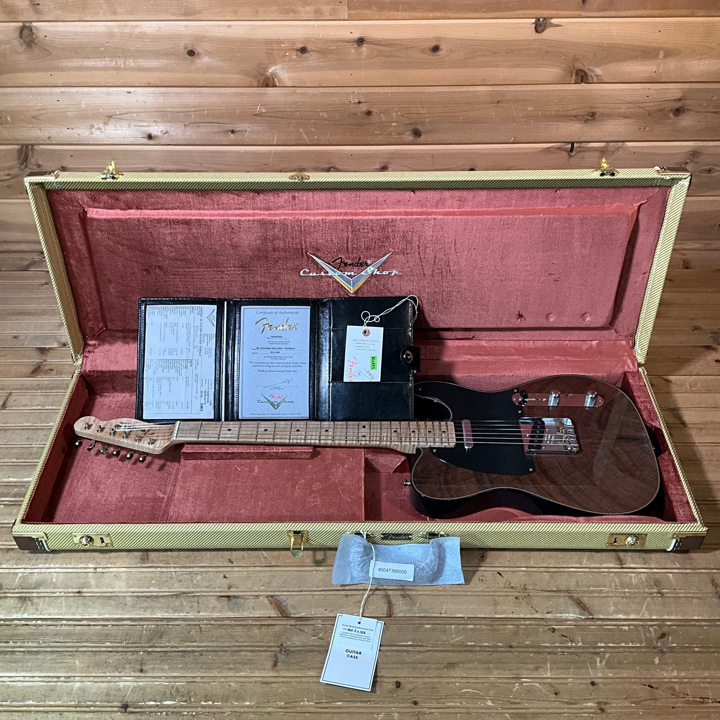 Fender Custom Shop Limited Edition 75th Anniversary Telecaster - Natural