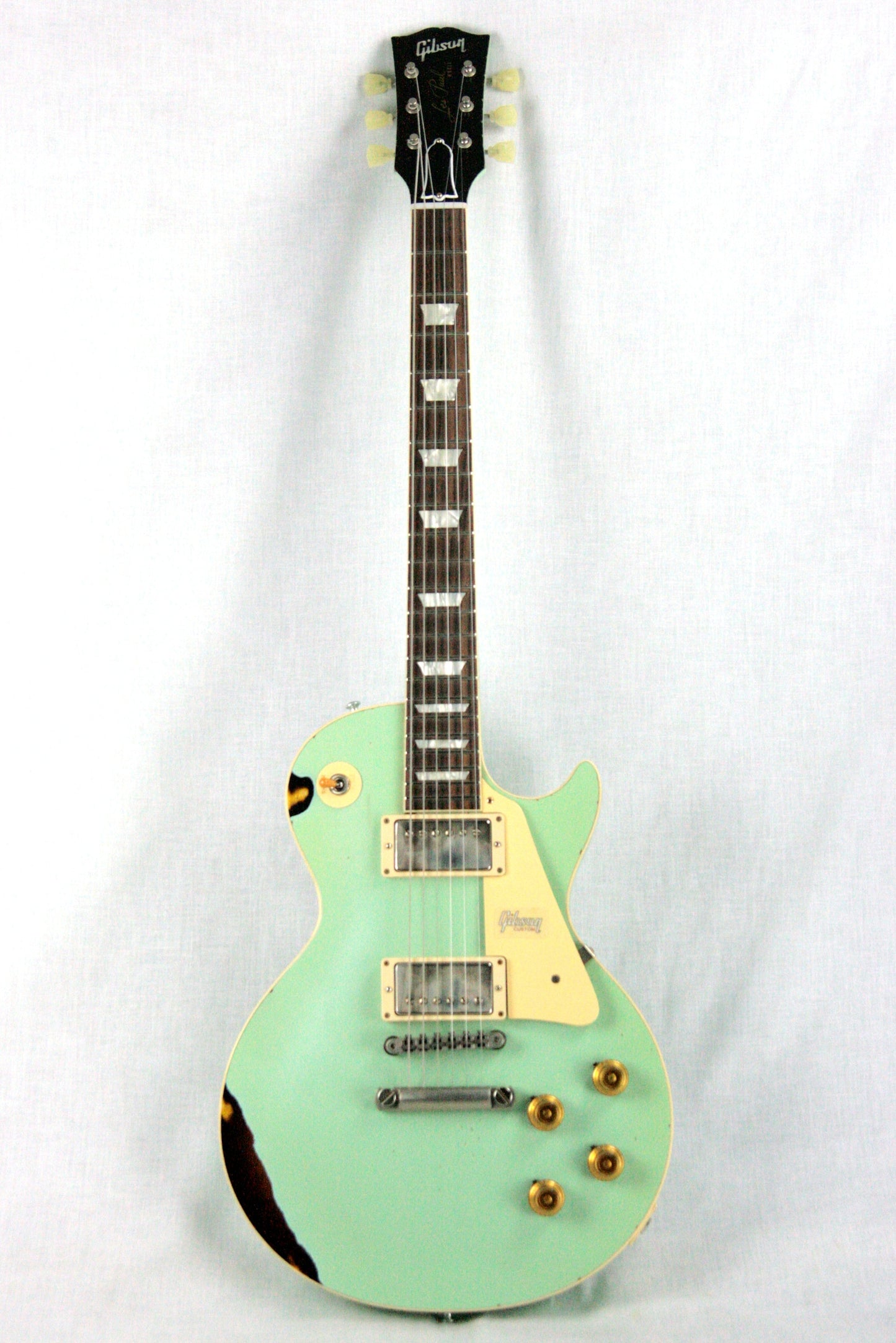 1958 Gibson Custom Shop AGED 58 Les Paul Reissue Kerry Green Over Dark Burst