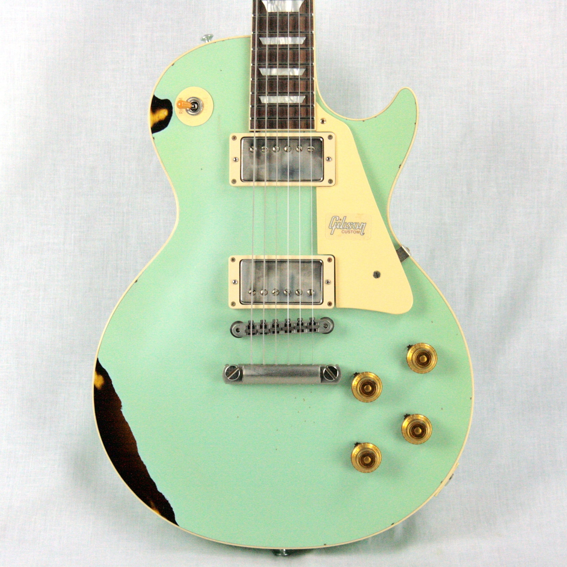 1958 Gibson Custom Shop AGED 58 Les Paul Reissue Kerry Green Over Dark Burst