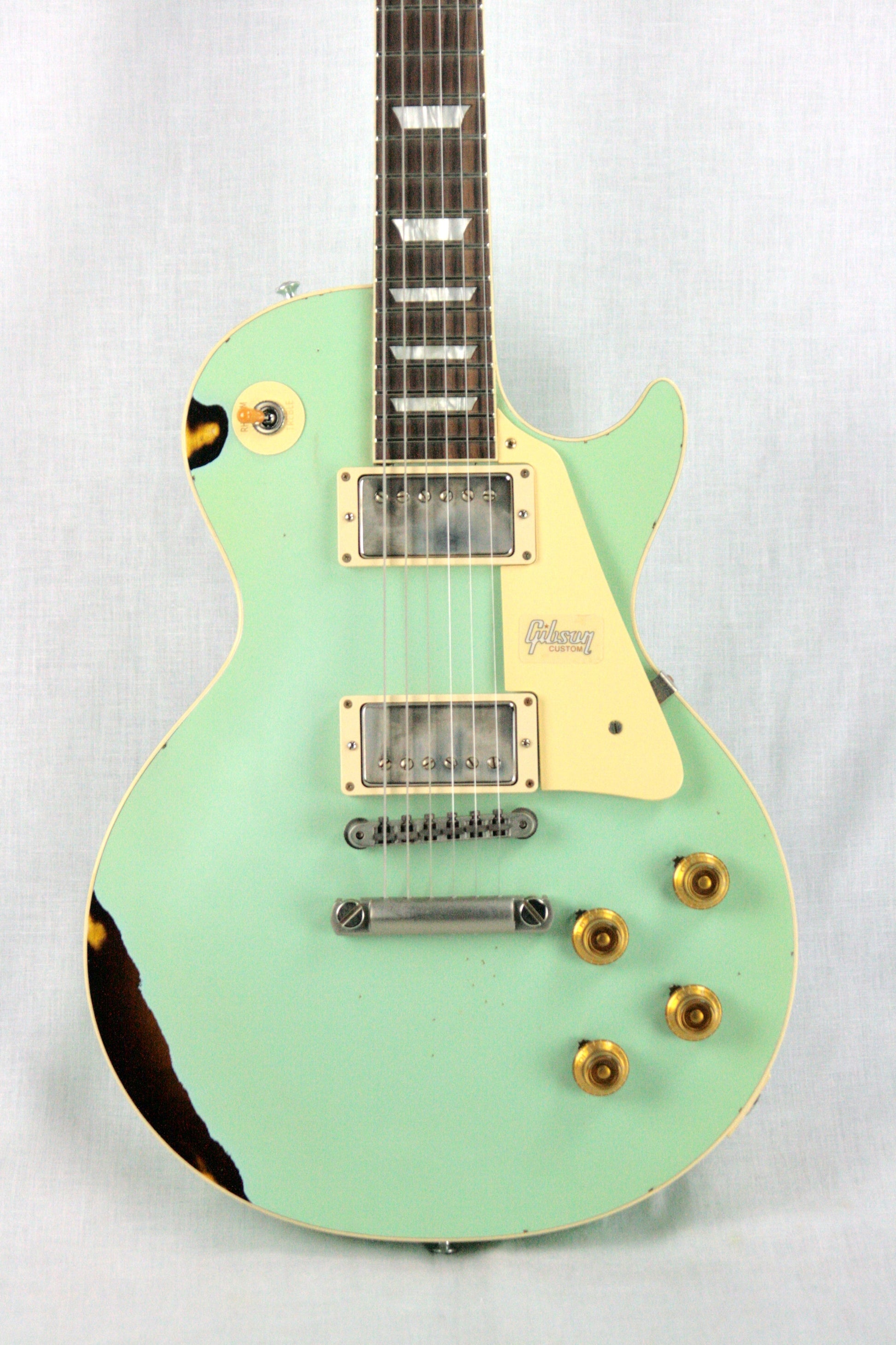 1958 Gibson Custom Shop AGED 58 Les Paul Reissue Kerry Green Over Dark Burst