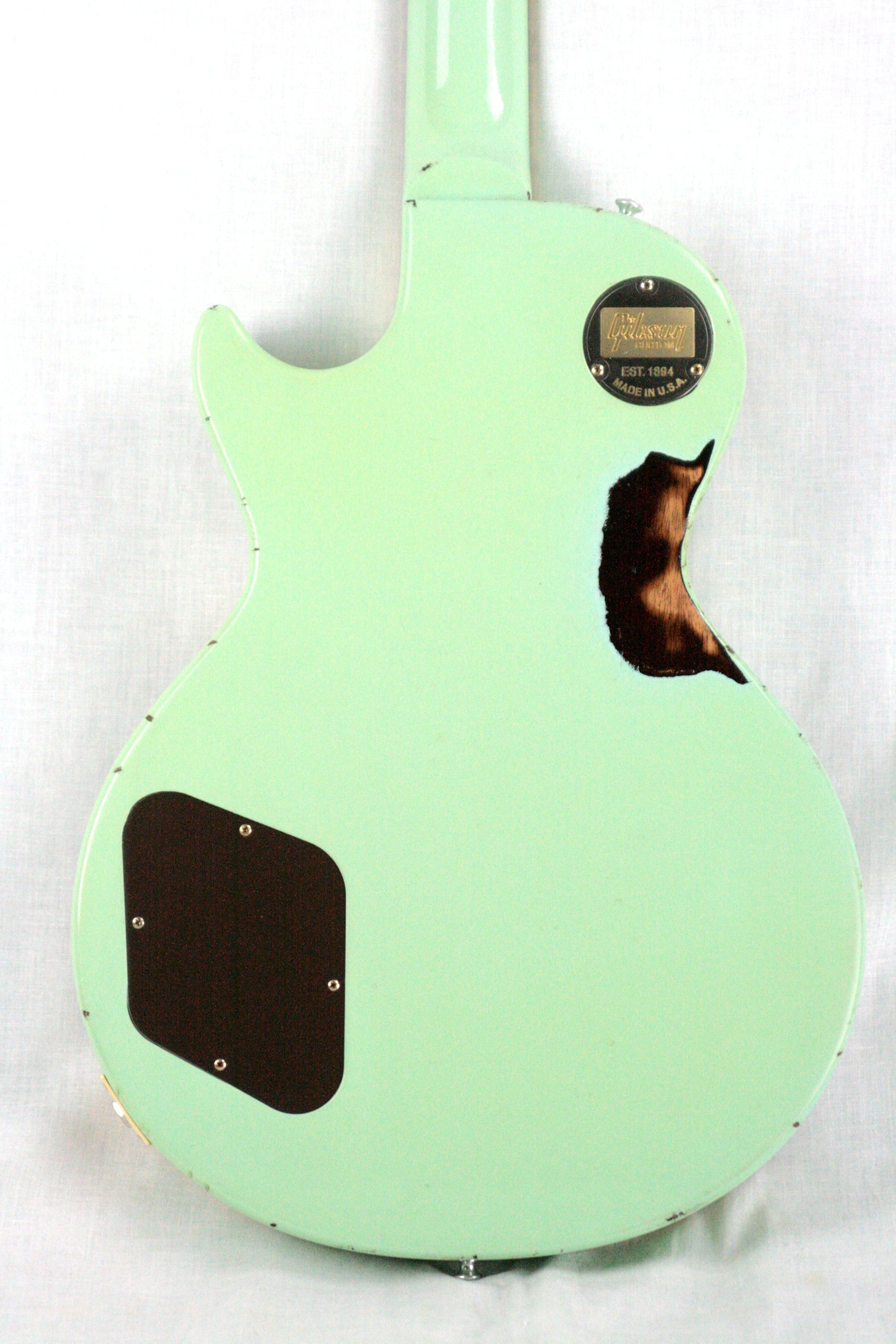 1958 Gibson Custom Shop AGED 58 Les Paul Reissue Kerry Green Over Dark Burst