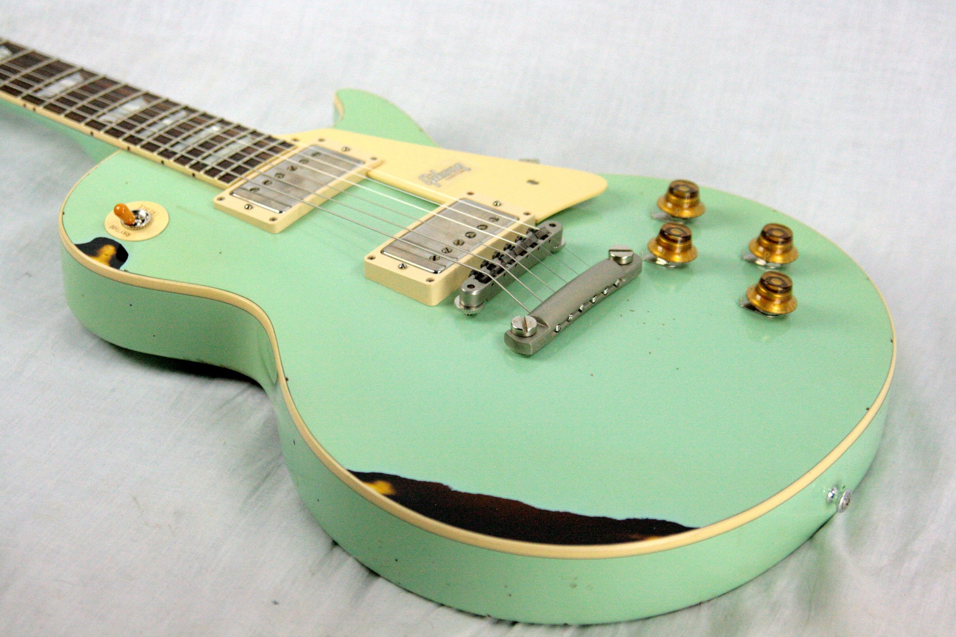 1958 Gibson Custom Shop AGED 58 Les Paul Reissue Kerry Green Over Dark Burst