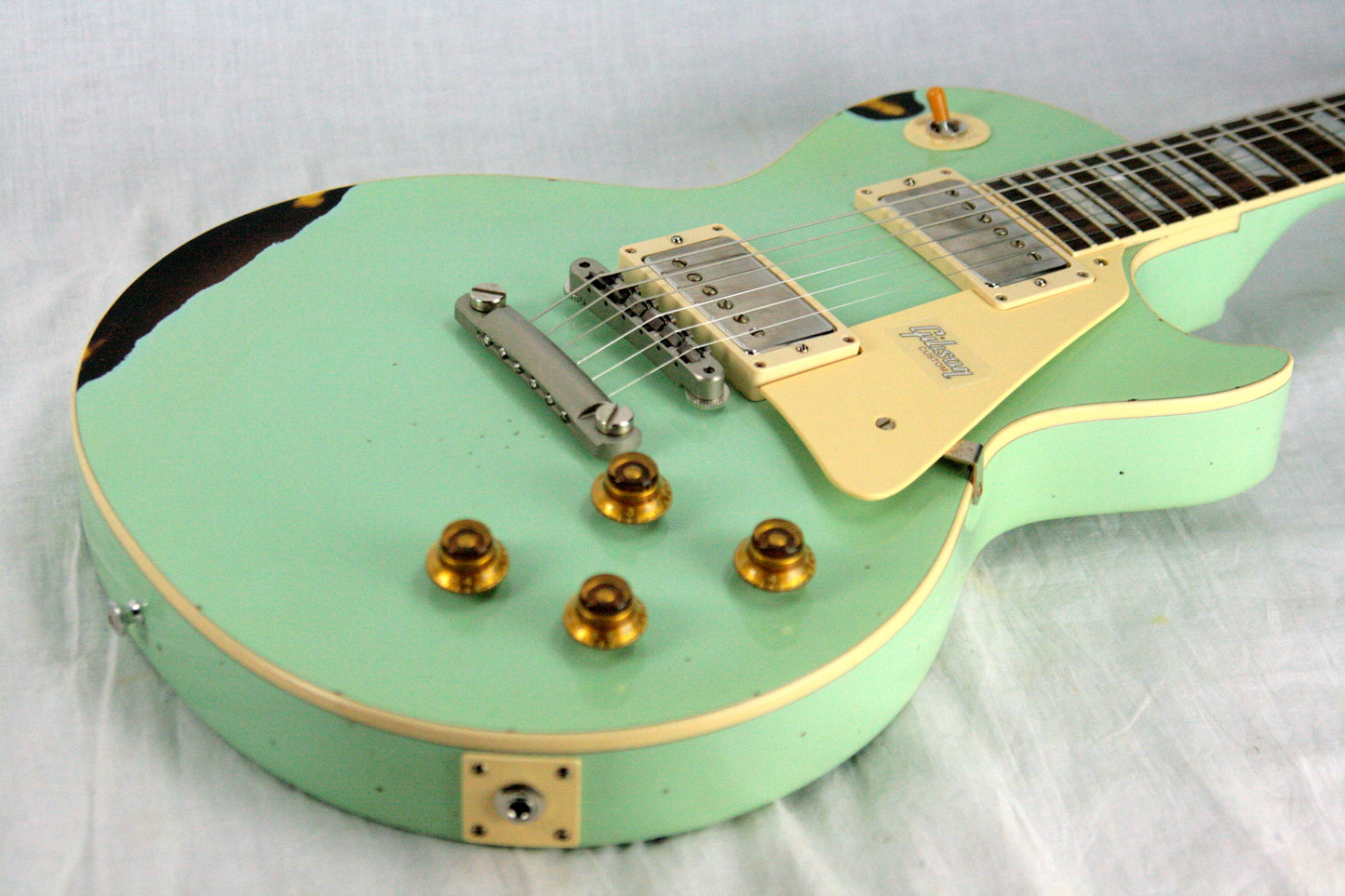 1958 Gibson Custom Shop AGED 58 Les Paul Reissue Kerry Green Over Dark Burst