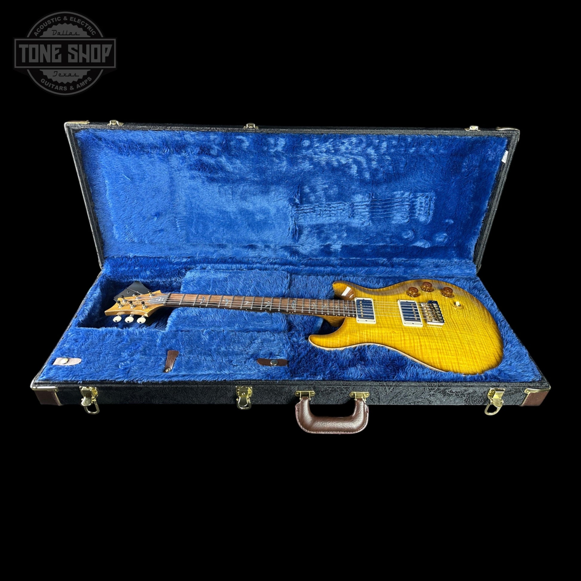 PRS Wood Library DGT 10 Top Livingston Lemondrop Korina / Brazilian RW w/case 0425289