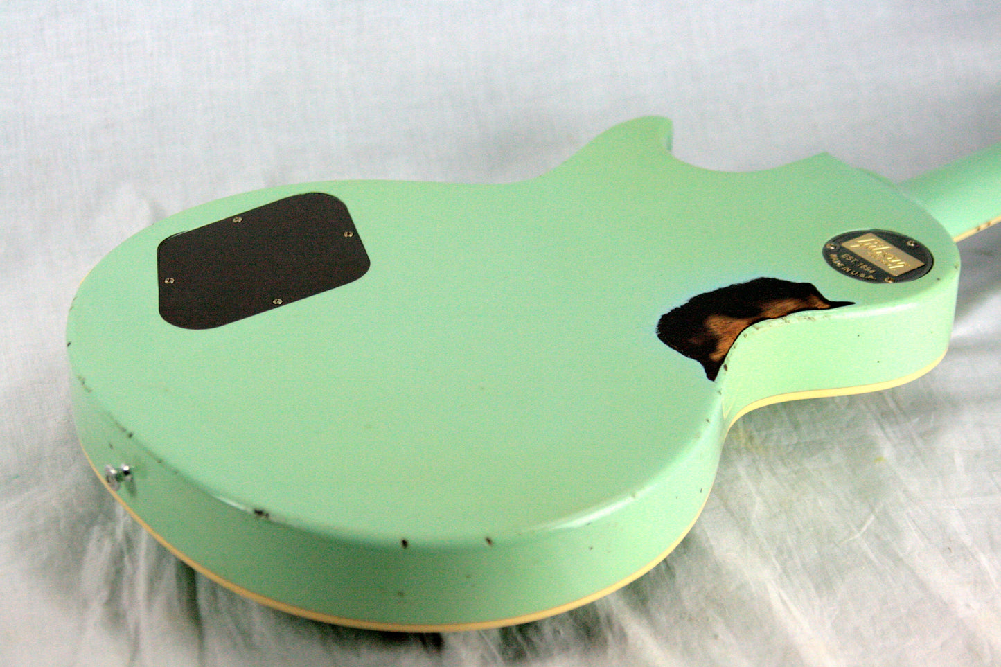 1958 Gibson Custom Shop AGED 58 Les Paul Reissue Kerry Green Over Dark Burst
