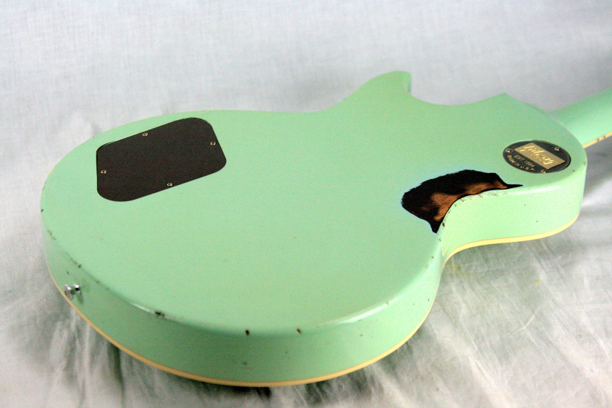 1958 Gibson Custom Shop AGED 58 Les Paul Reissue Kerry Green Over Dark Burst