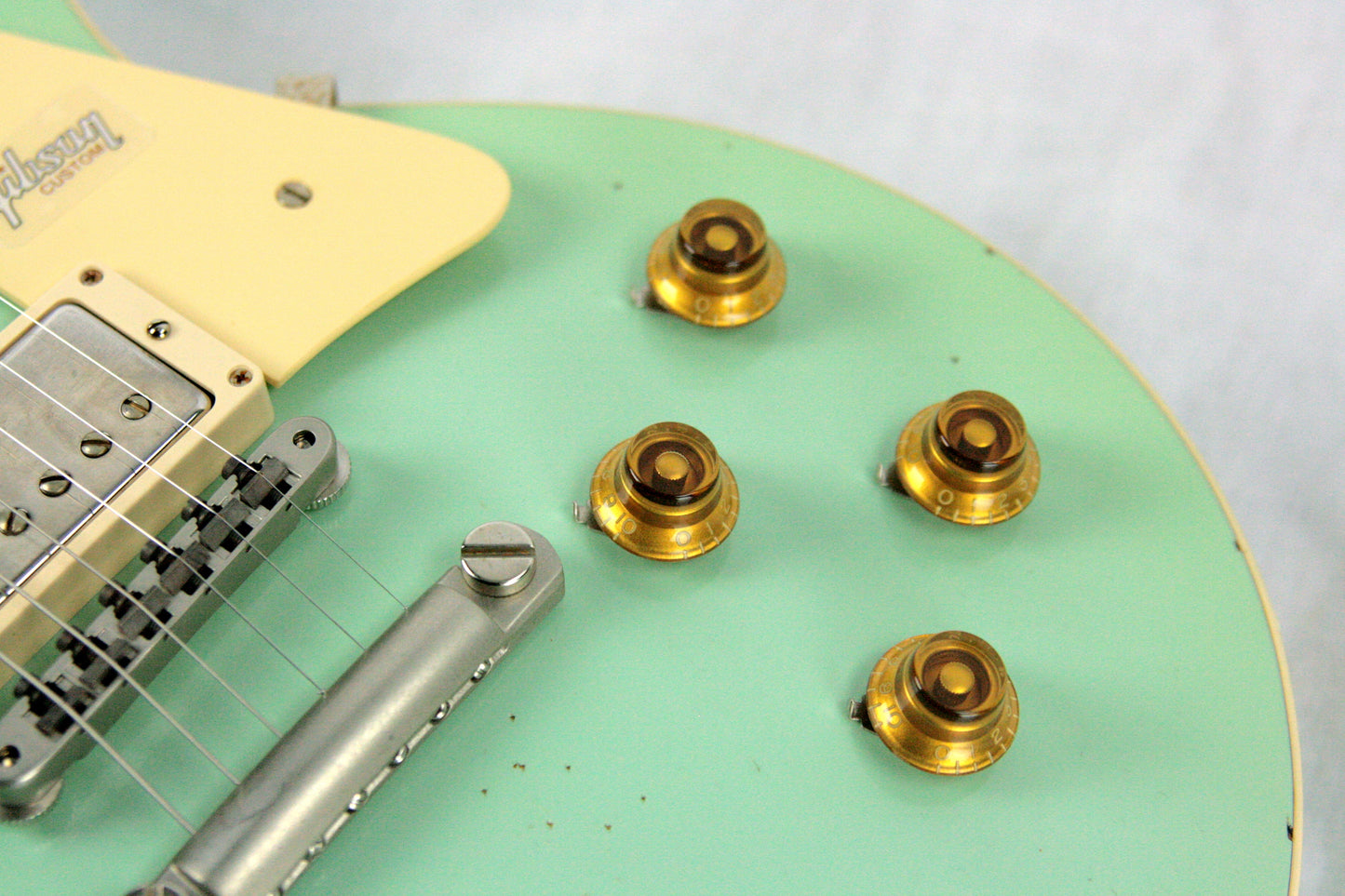 1958 Gibson Custom Shop AGED 58 Les Paul Reissue Kerry Green Over Dark Burst