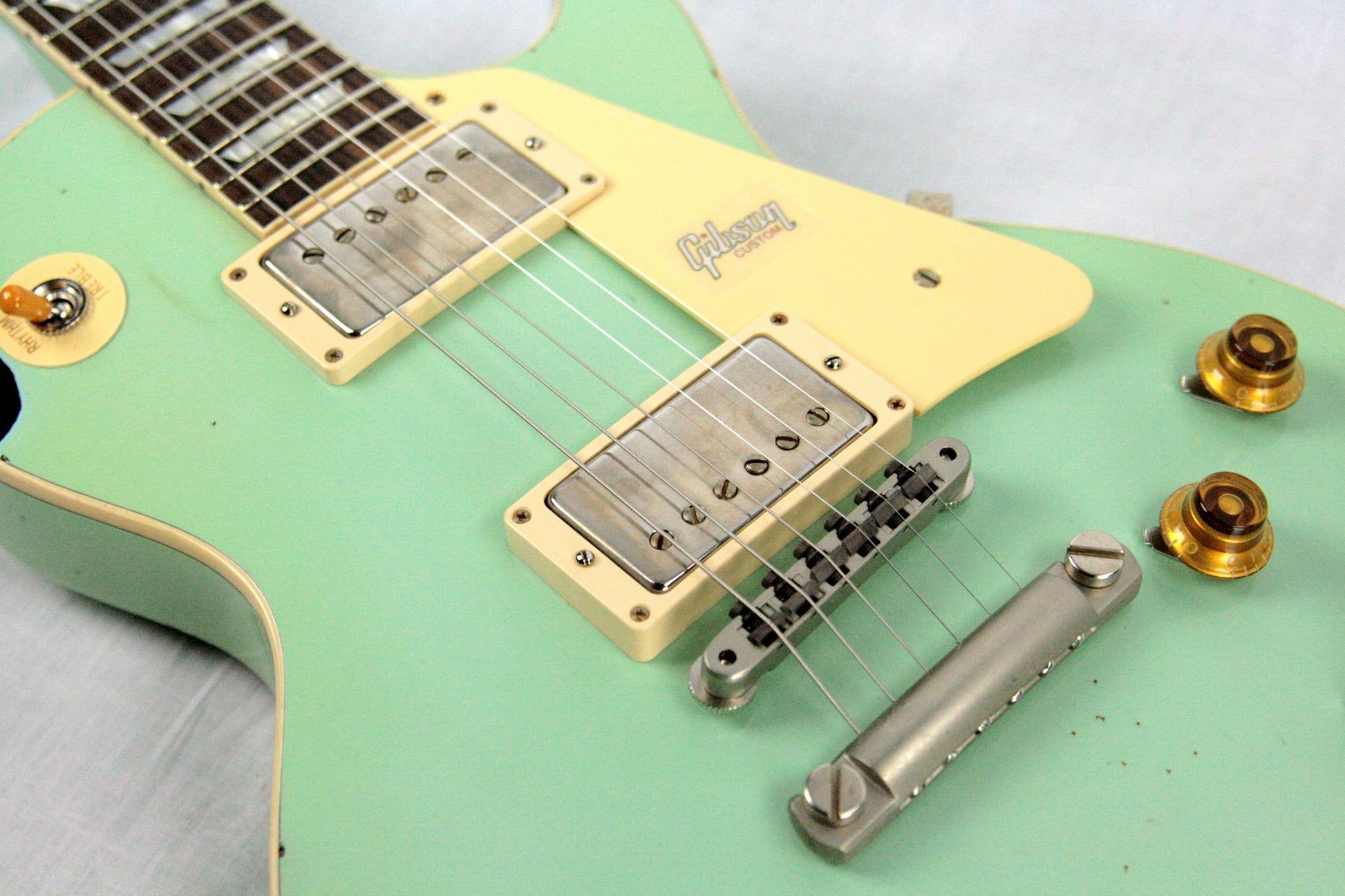 1958 Gibson Custom Shop AGED 58 Les Paul Reissue Kerry Green Over Dark Burst