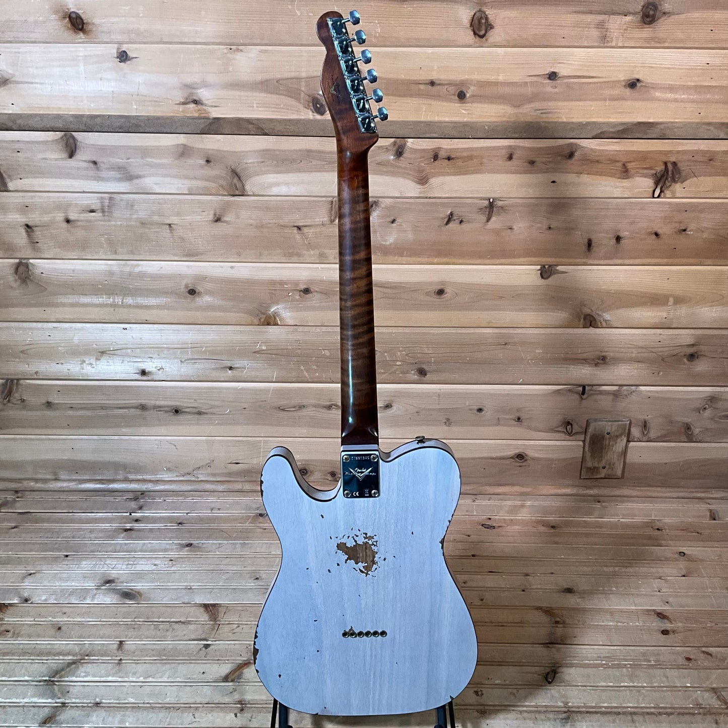 Fender Custom Shop Thinline Telecaster Relic Electric Guitar - Vintage Blonde