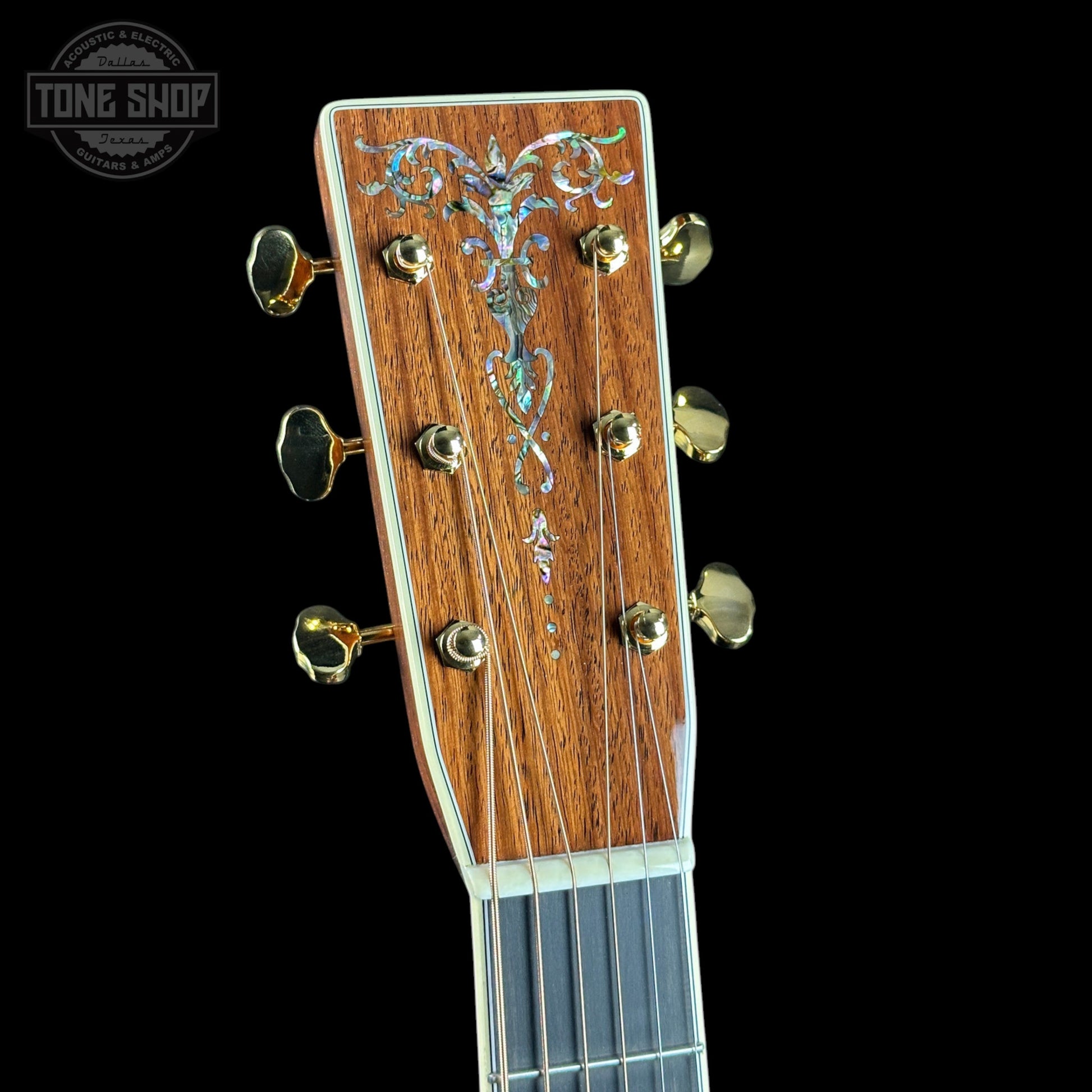 Martin Custom Shop 42 Style 000-14F Torch Motif Adirondack/Machiche w/case 3042109