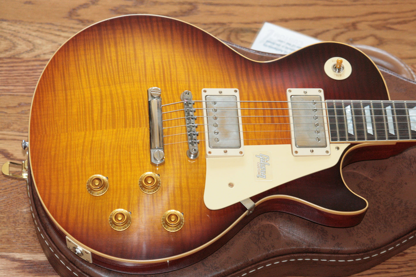 2018 Gibson 1959 Les Paul Historic Reissue! R9 59 LP Dark Bourbon Fade Custom Shop TH Spec