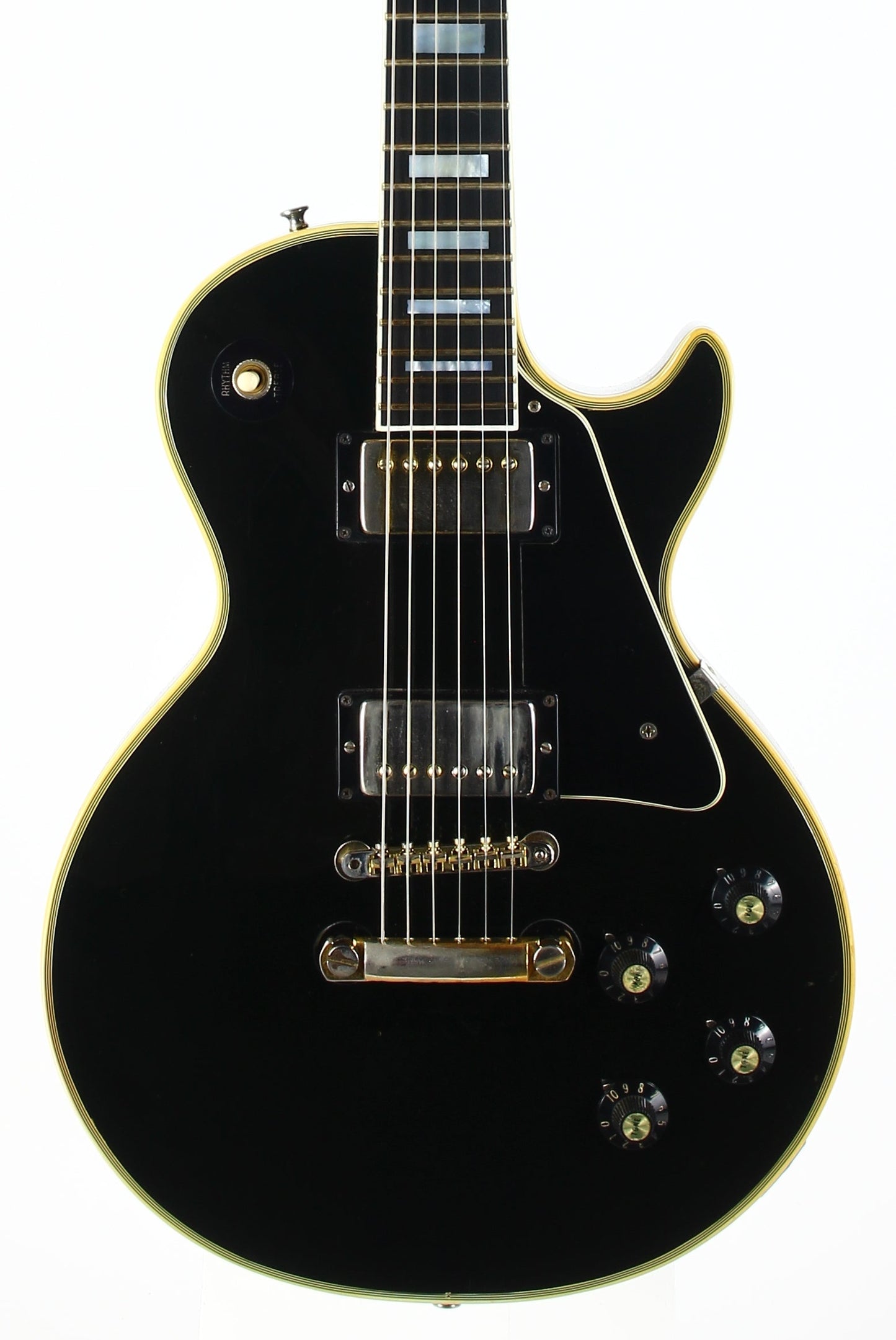 1973 Gibson Les Paul Custom Black Beauty w Original Case CLEAN VINTAGE GUITAR!