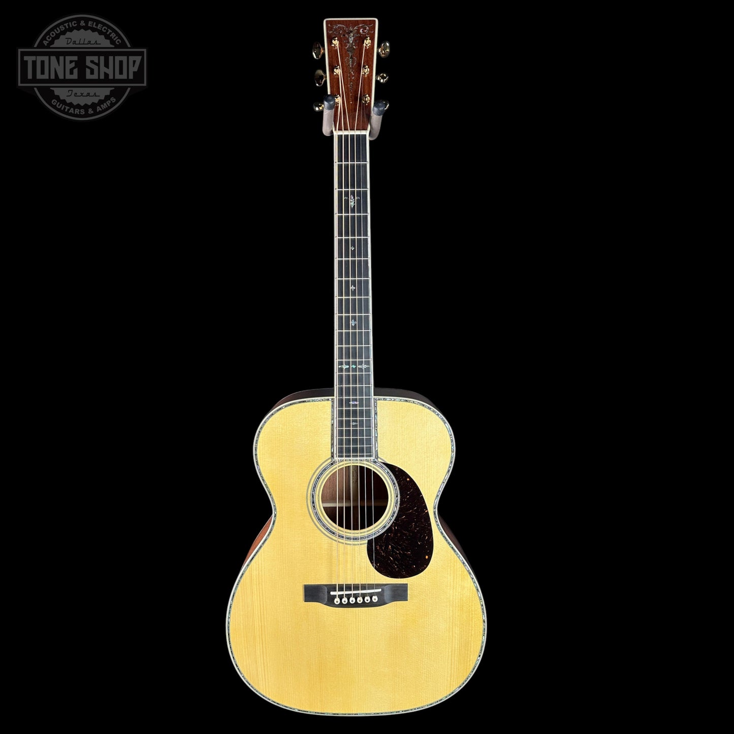 Martin Custom Shop 42 Style 000-14F Torch Motif Adirondack/Machiche w/case 3042109