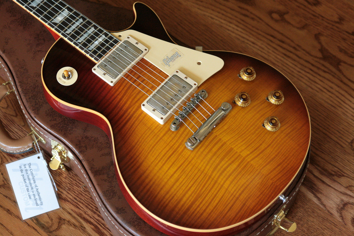 2018 Gibson 1959 Les Paul Historic Reissue! R9 59 LP Dark Bourbon Fade Custom Shop TH Spec