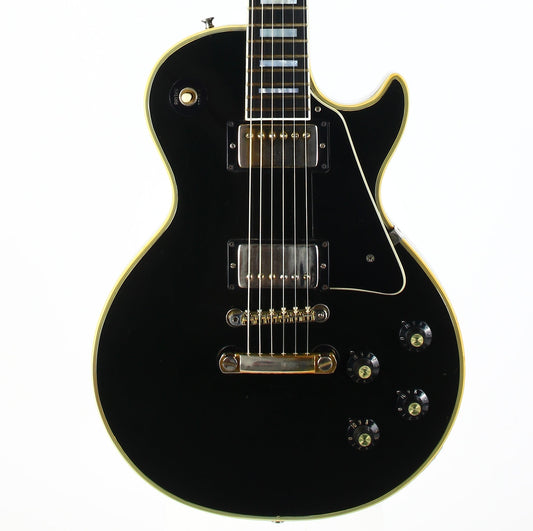 1973 Gibson Les Paul Custom Black Beauty w Original Case CLEAN VINTAGE GUITAR!