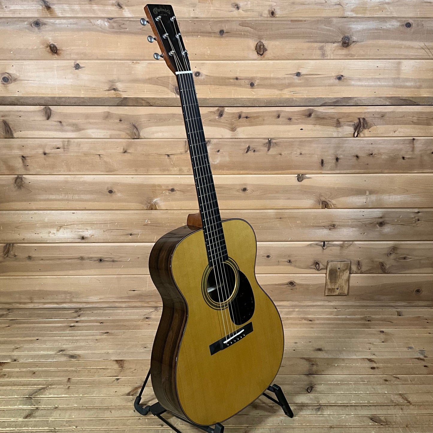 Martin Custom Shop OM-21 Special Zircote Acoustic Guitar - Natural