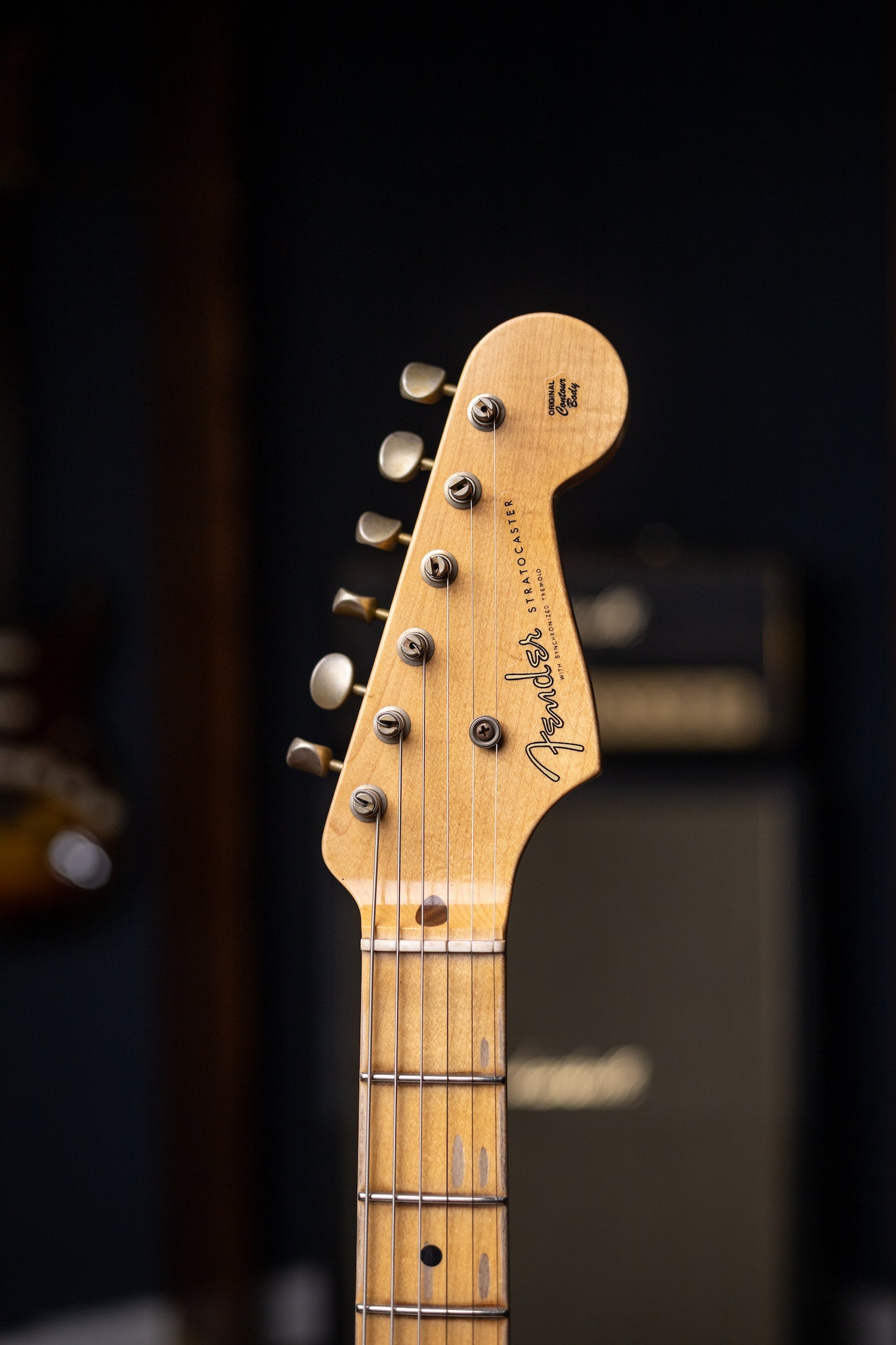 Fender Custom Shop 1956 Journeyman Relic Stratocaster Electric Guitar - Aged Sherwood Green Metallic