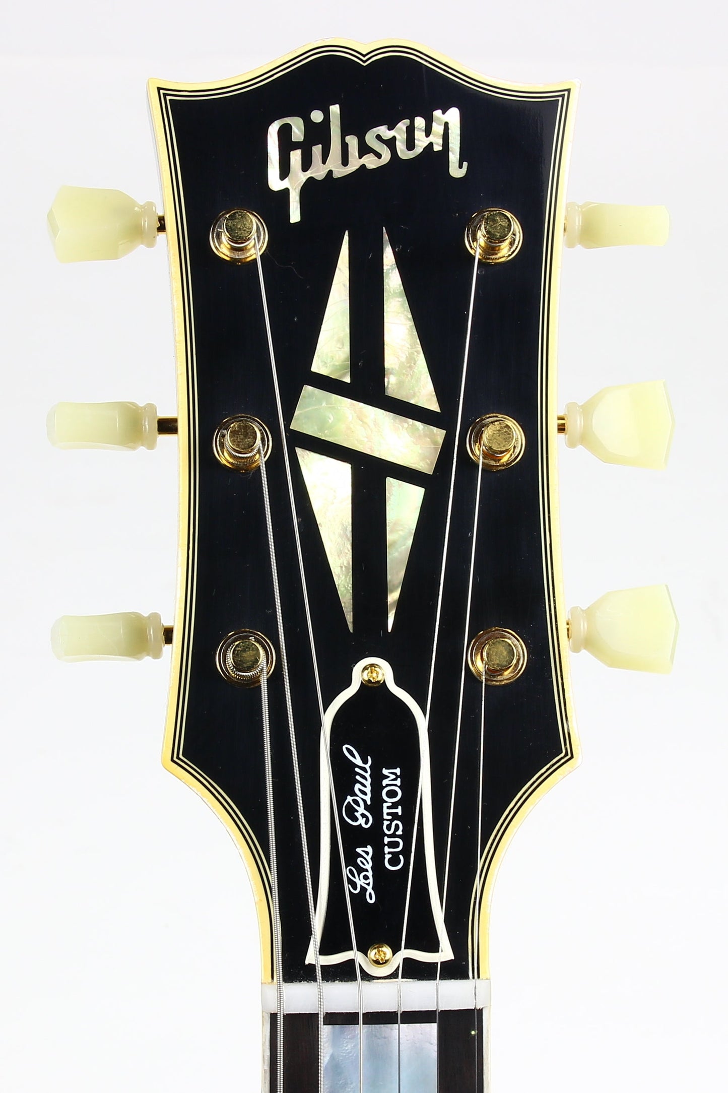1957 Gibson MURPHY LAB Light Aged '57 Les Paul Custom 3 Pickup Ebony Black Beauty Bigsby 2024