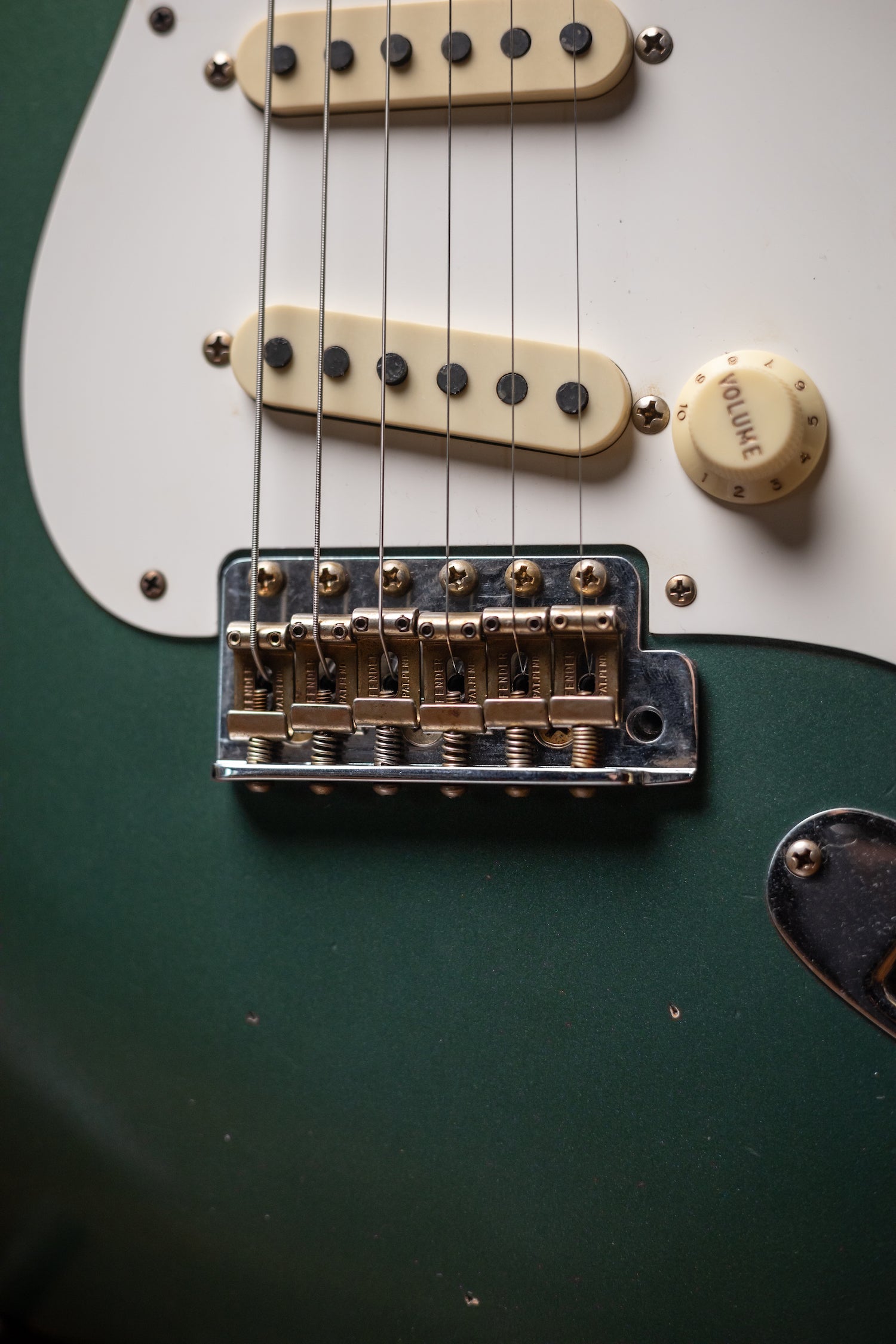Fender Custom Shop 1956 Journeyman Relic Stratocaster Electric Guitar - Aged Sherwood Green Metallic