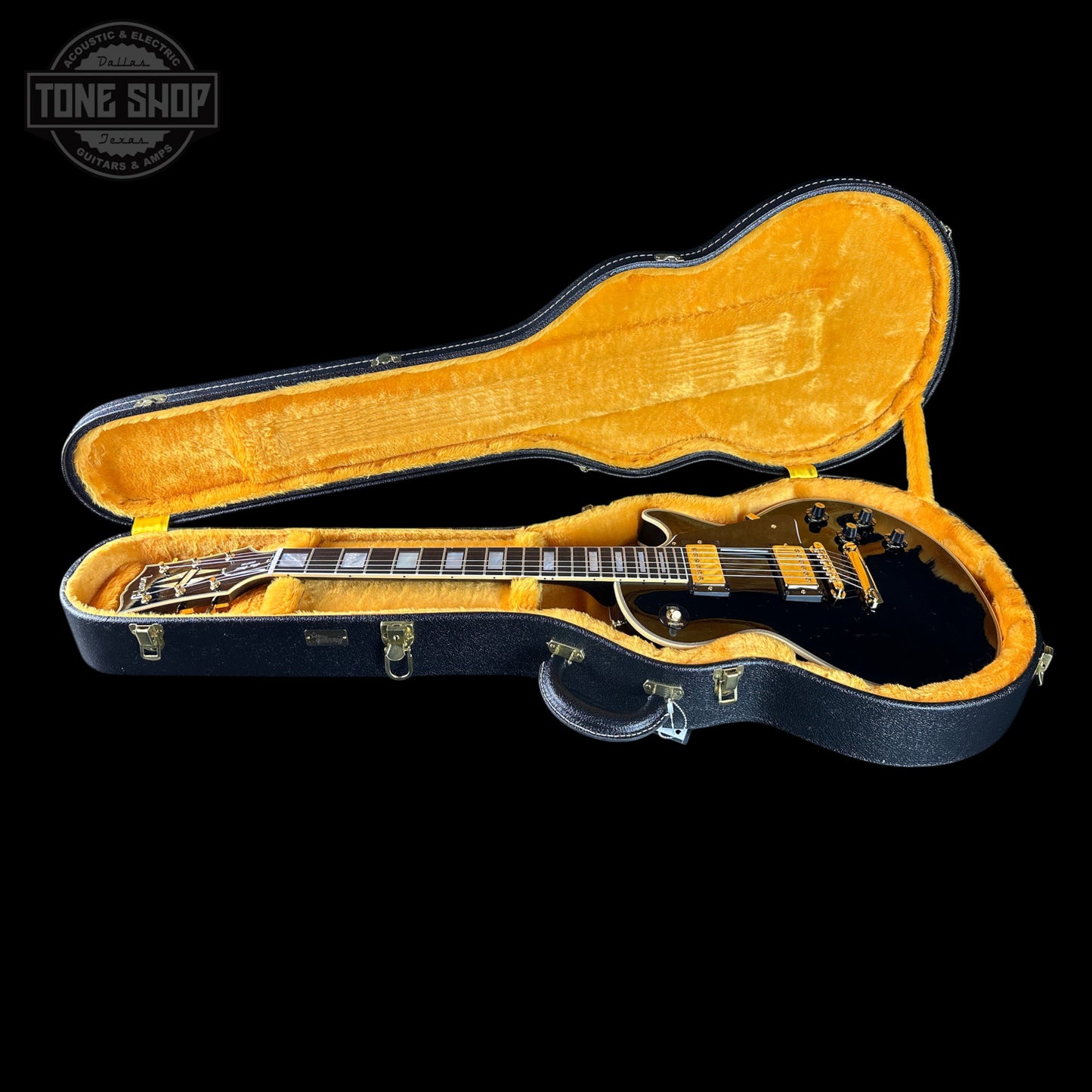 Gibson Custom 1968 Les Paul Custom Reissue Gloss Ebony w/case 602568