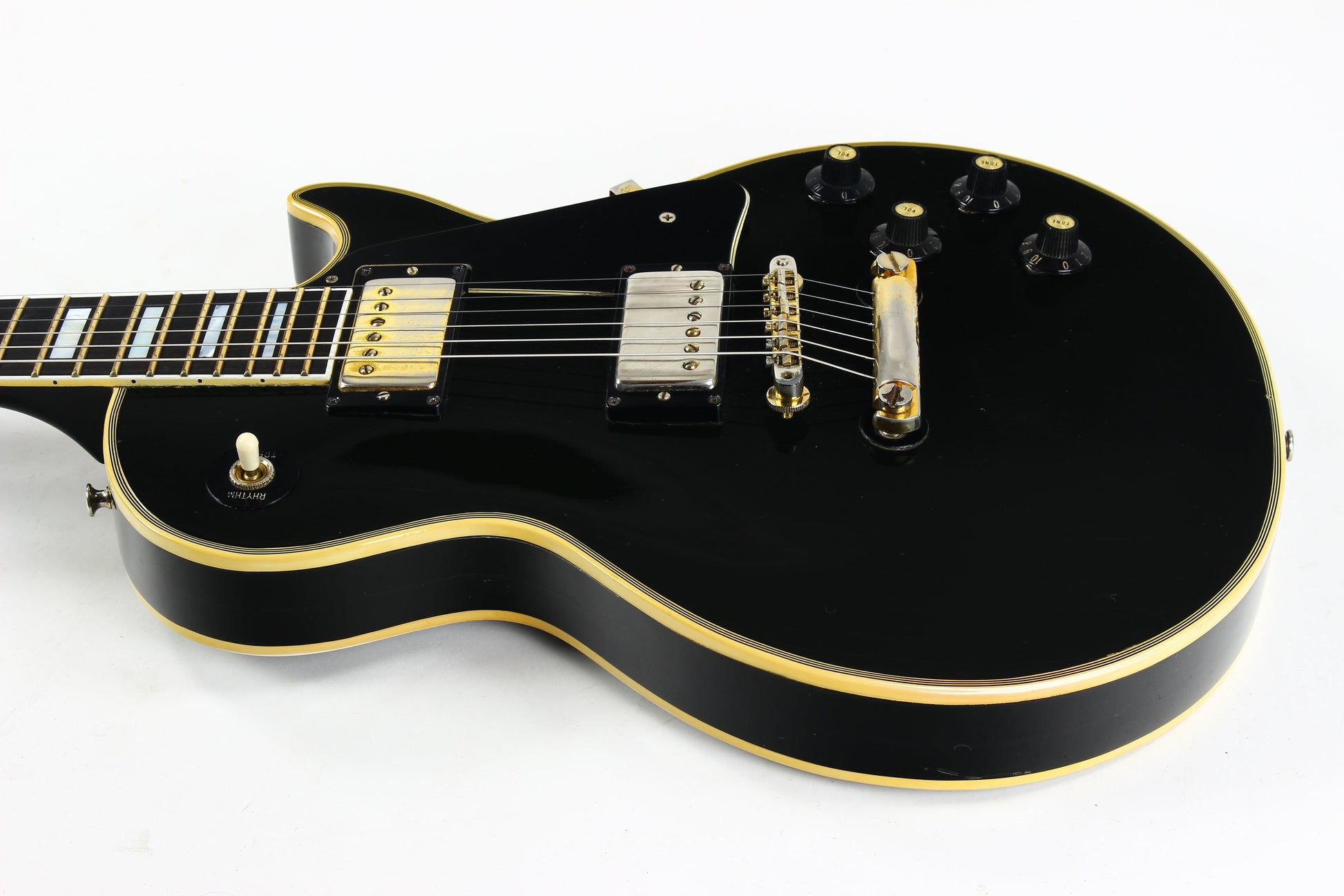 1973 Gibson Les Paul Custom Black Beauty w Original Case CLEAN VINTAGE GUITAR!