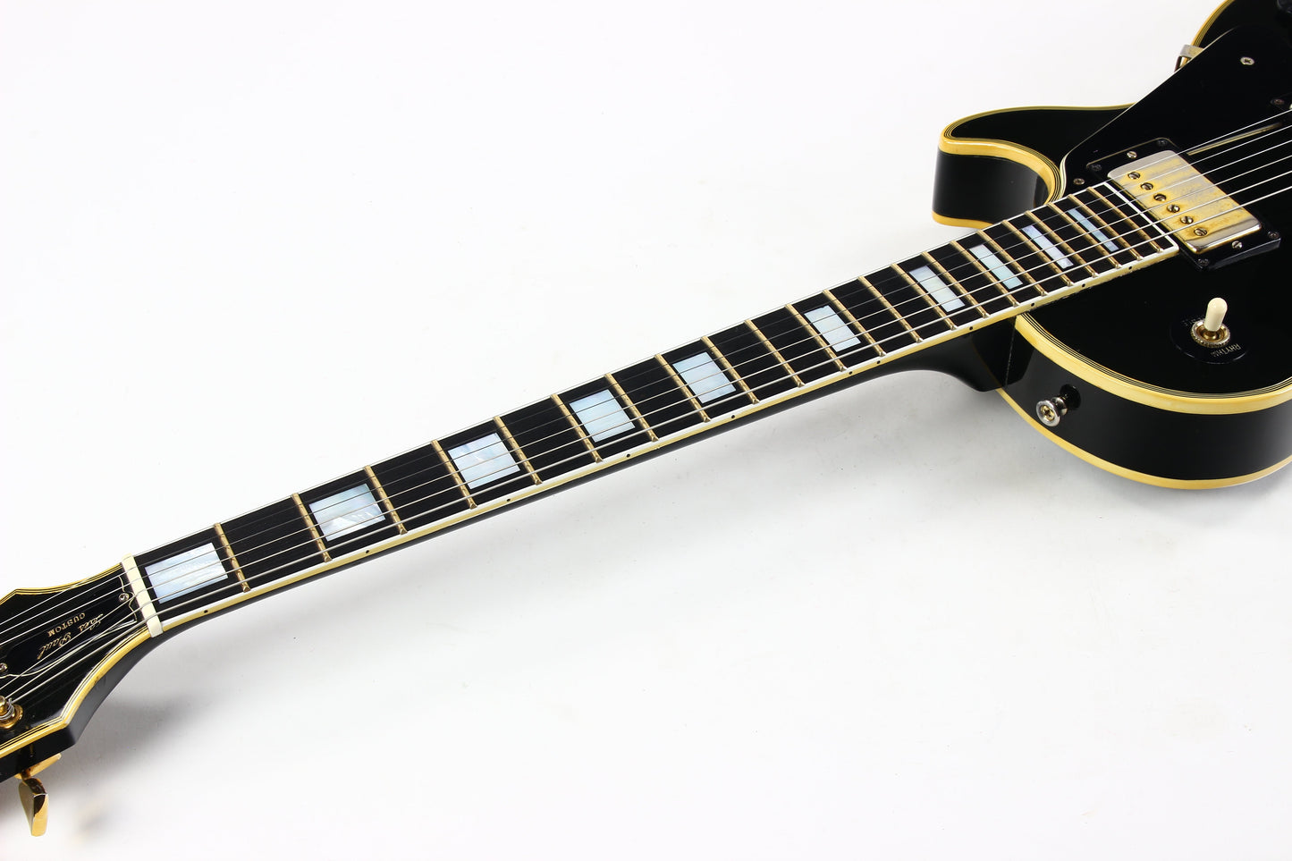 1973 Gibson Les Paul Custom Black Beauty w Original Case CLEAN VINTAGE GUITAR!