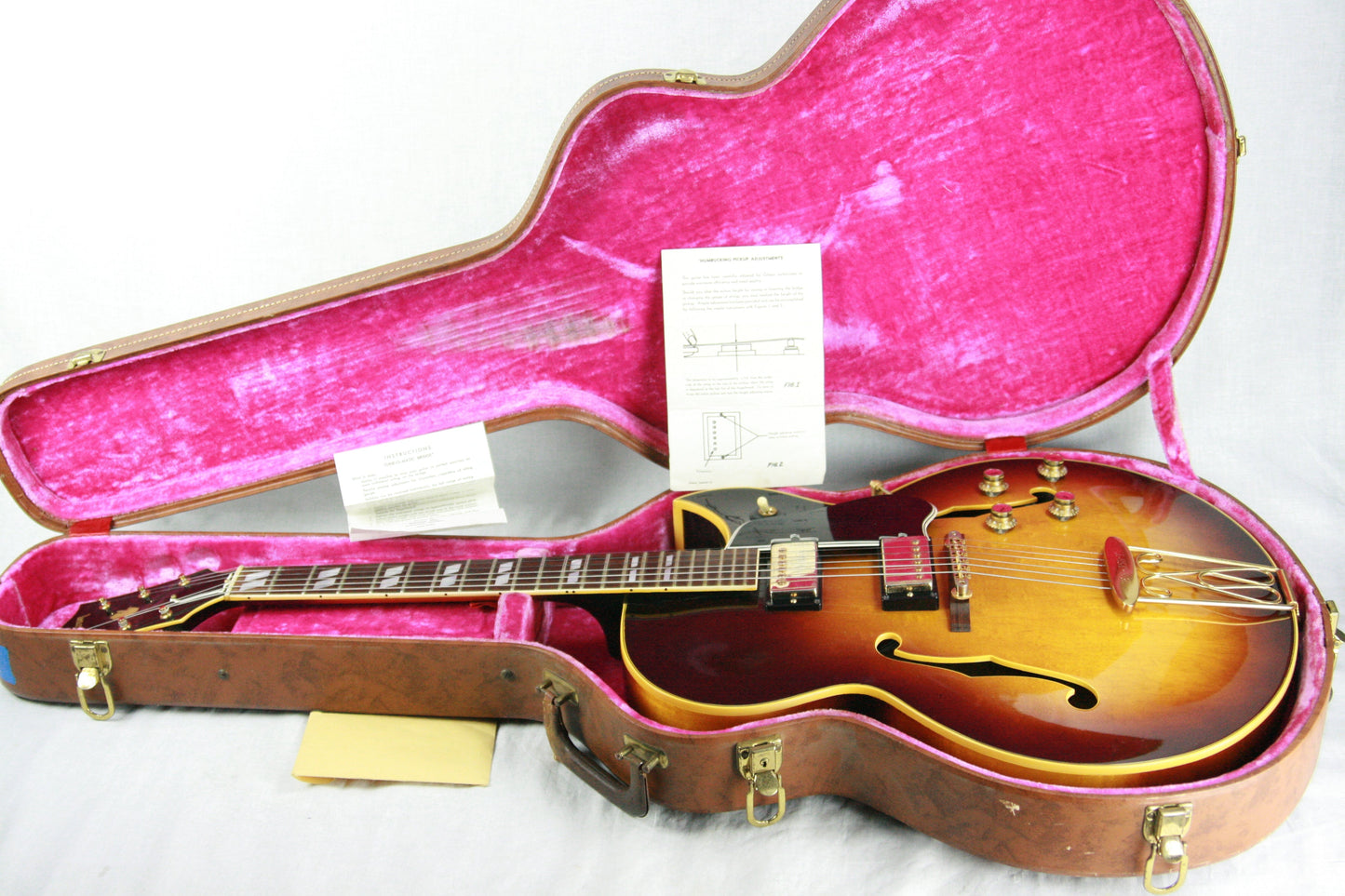 MINTY 1961 Gibson ES-350T Sunburst! 2 PAF's, Rare Florentine Cutaway! Byrdland 335 355 345