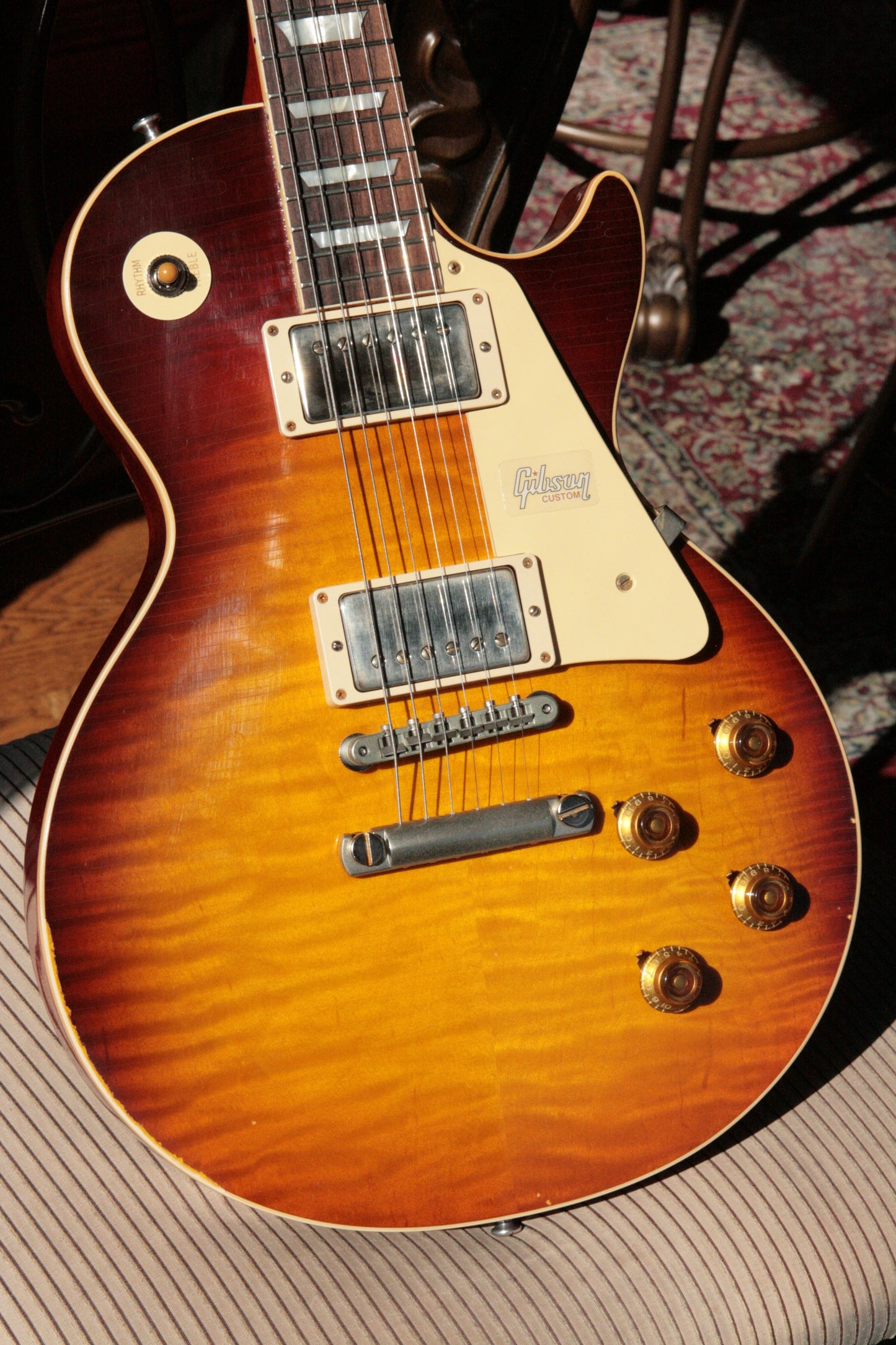 2018 Gibson AGED 1958 Les Paul Historic Reissue! R8 58 Dark Bourbon Fade Custom Shop TH Specs
