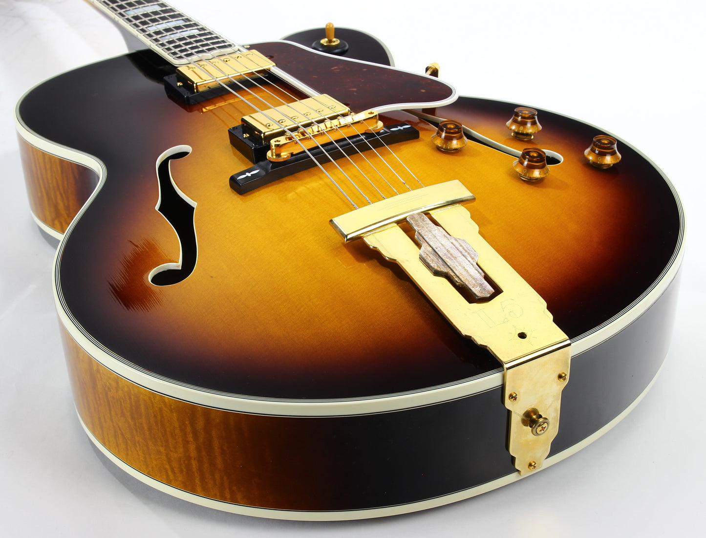 2007 Gibson Custom Shop L-5 CES Sunburst James Hutchins Archtop Jazz L5 Electric Guitar - CLEAN!