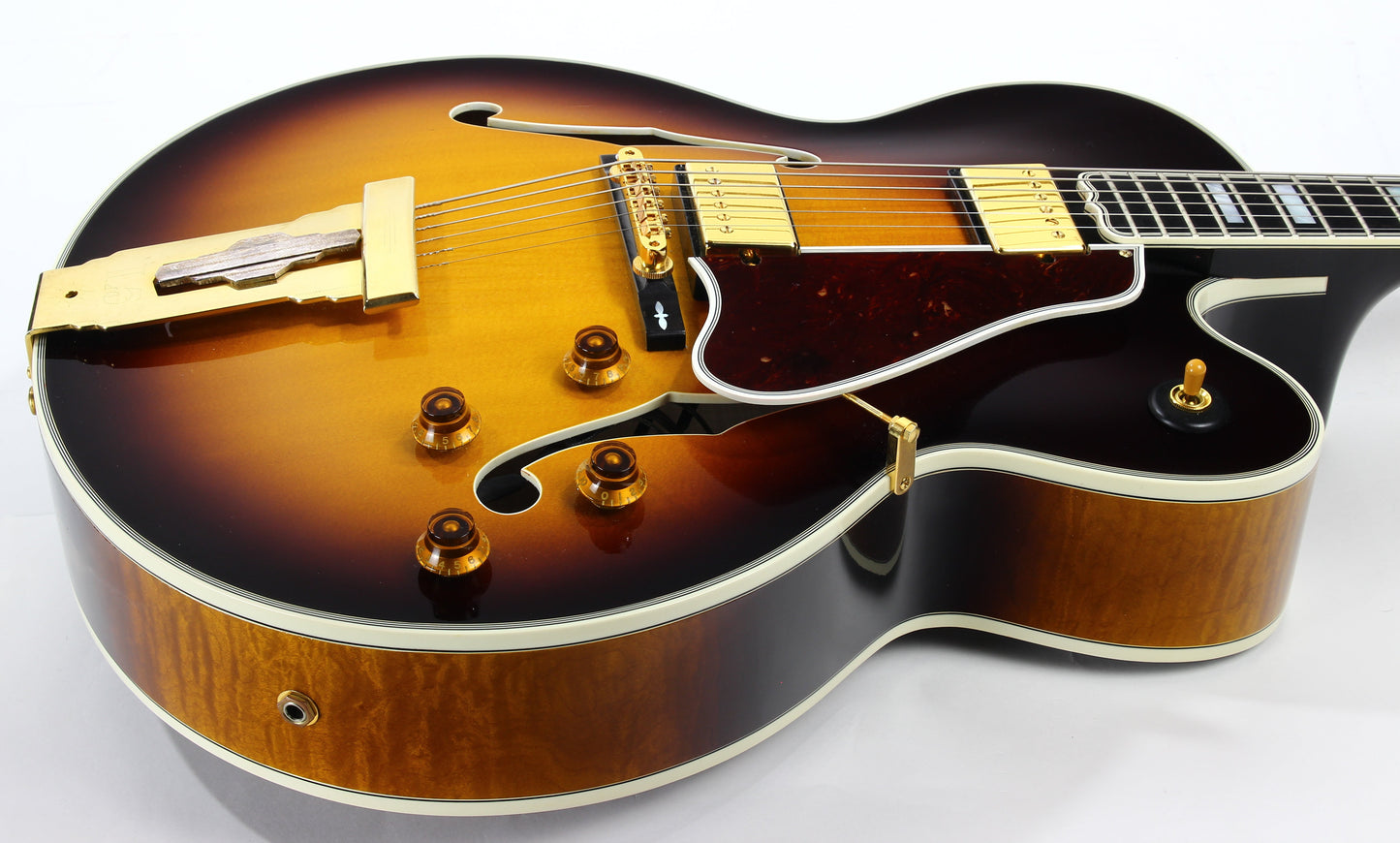 2007 Gibson Custom Shop L-5 CES Sunburst James Hutchins Archtop Jazz L5 Electric Guitar - CLEAN!