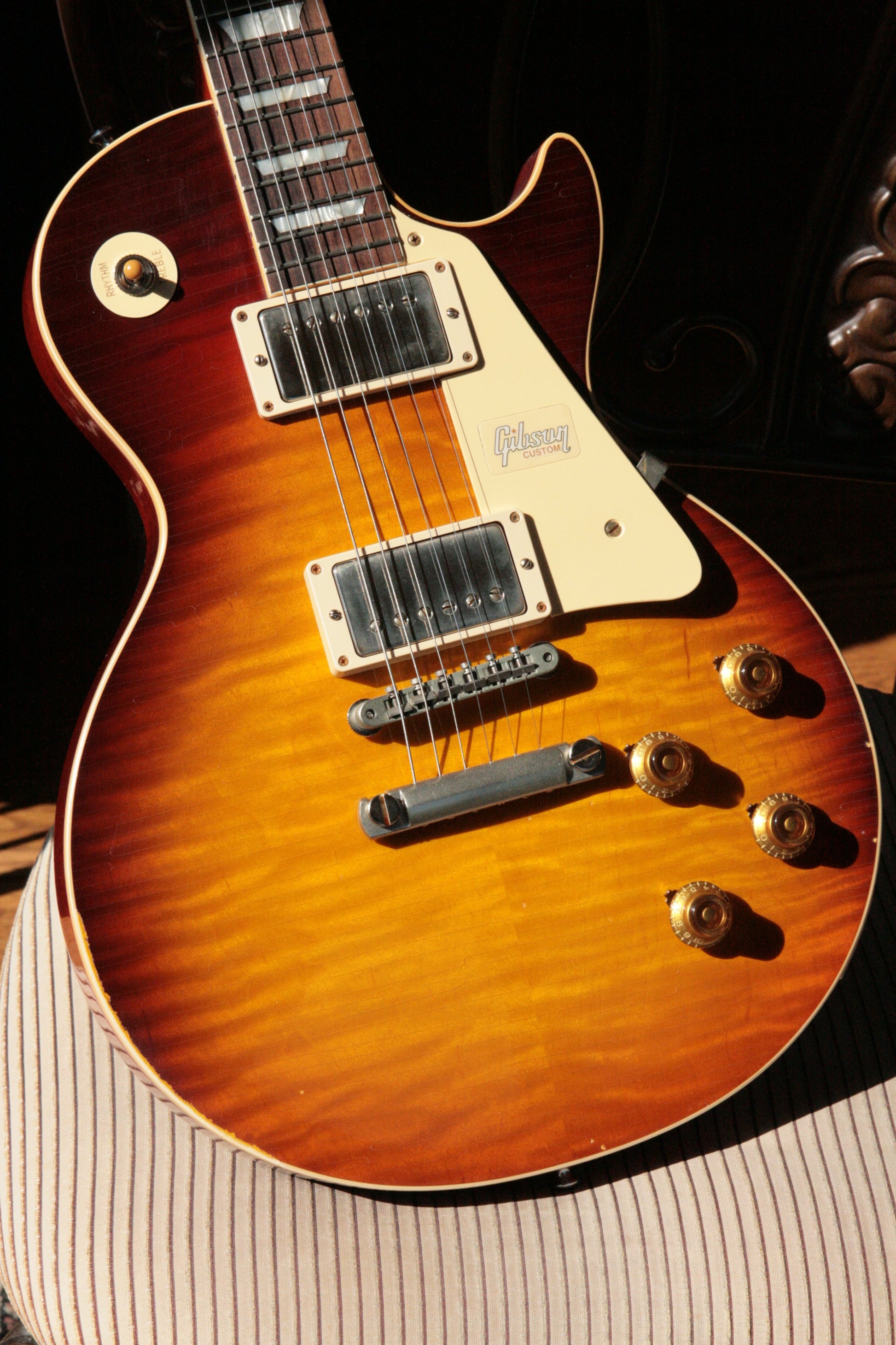 2018 Gibson AGED 1958 Les Paul Historic Reissue! R8 58 Dark Bourbon Fade Custom Shop TH Specs