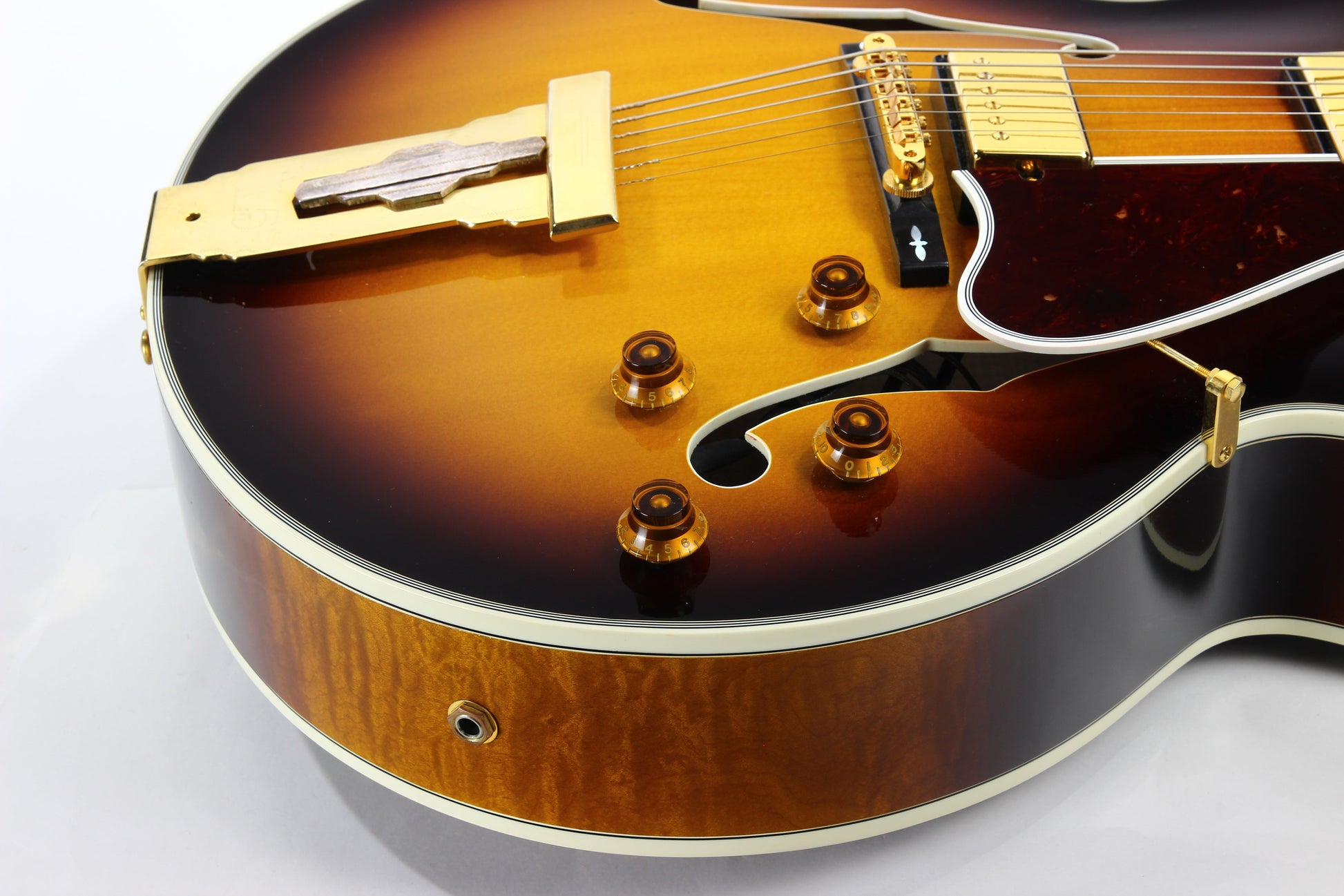 2007 Gibson Custom Shop L-5 CES Sunburst James Hutchins Archtop Jazz L5 Electric Guitar - CLEAN!