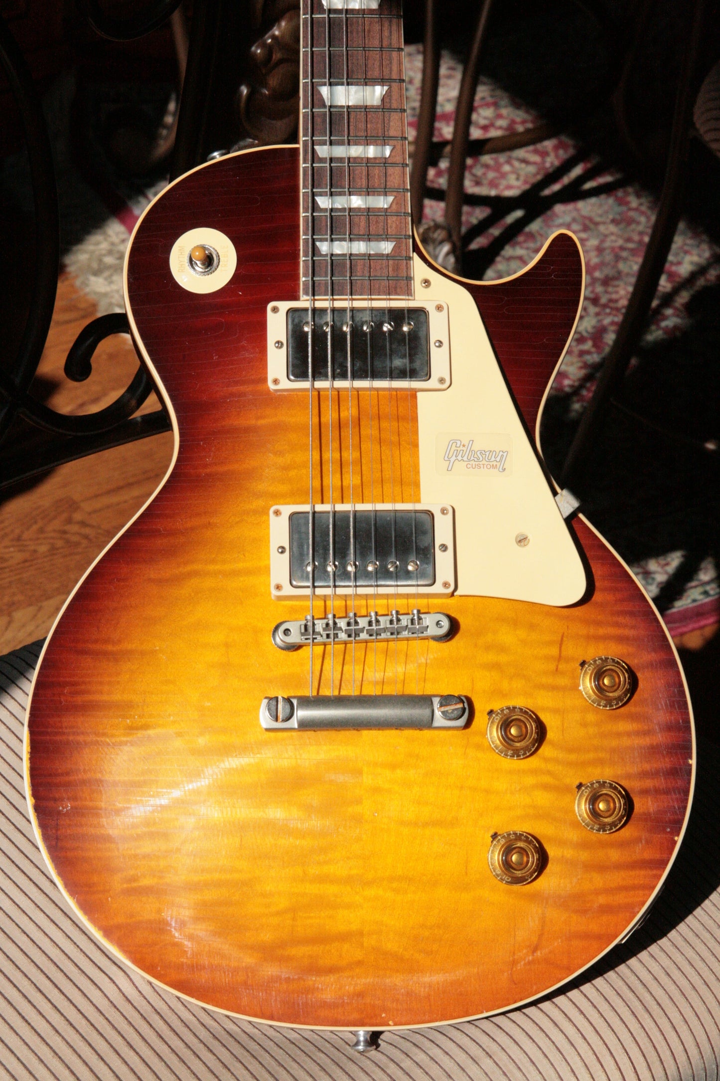 2018 Gibson AGED 1958 Les Paul Historic Reissue! R8 58 Dark Bourbon Fade Custom Shop TH Specs