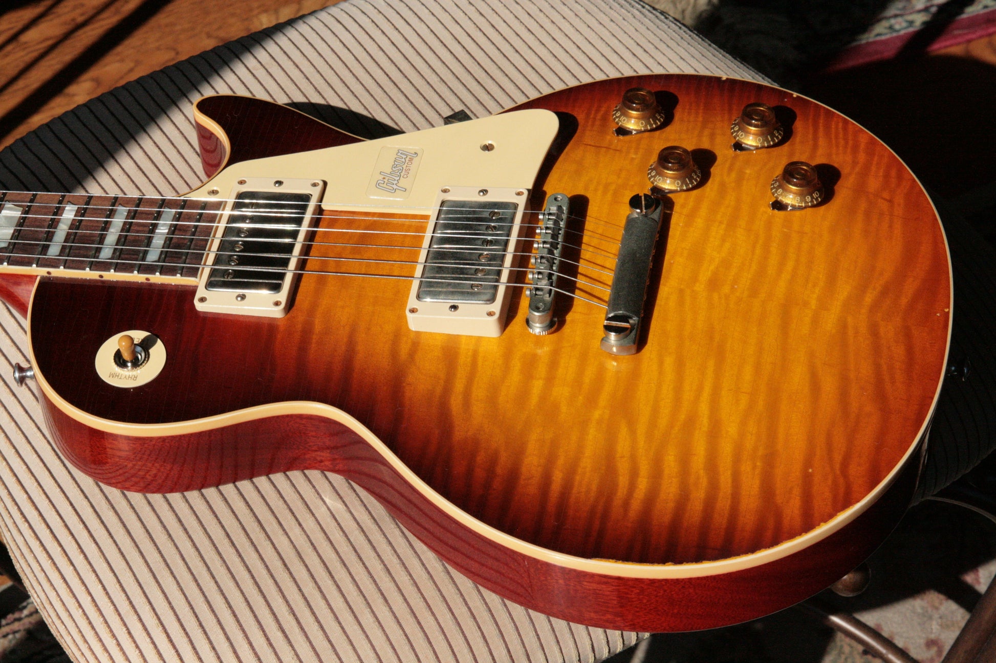 2018 Gibson AGED 1958 Les Paul Historic Reissue! R8 58 Dark Bourbon Fade Custom Shop TH Specs
