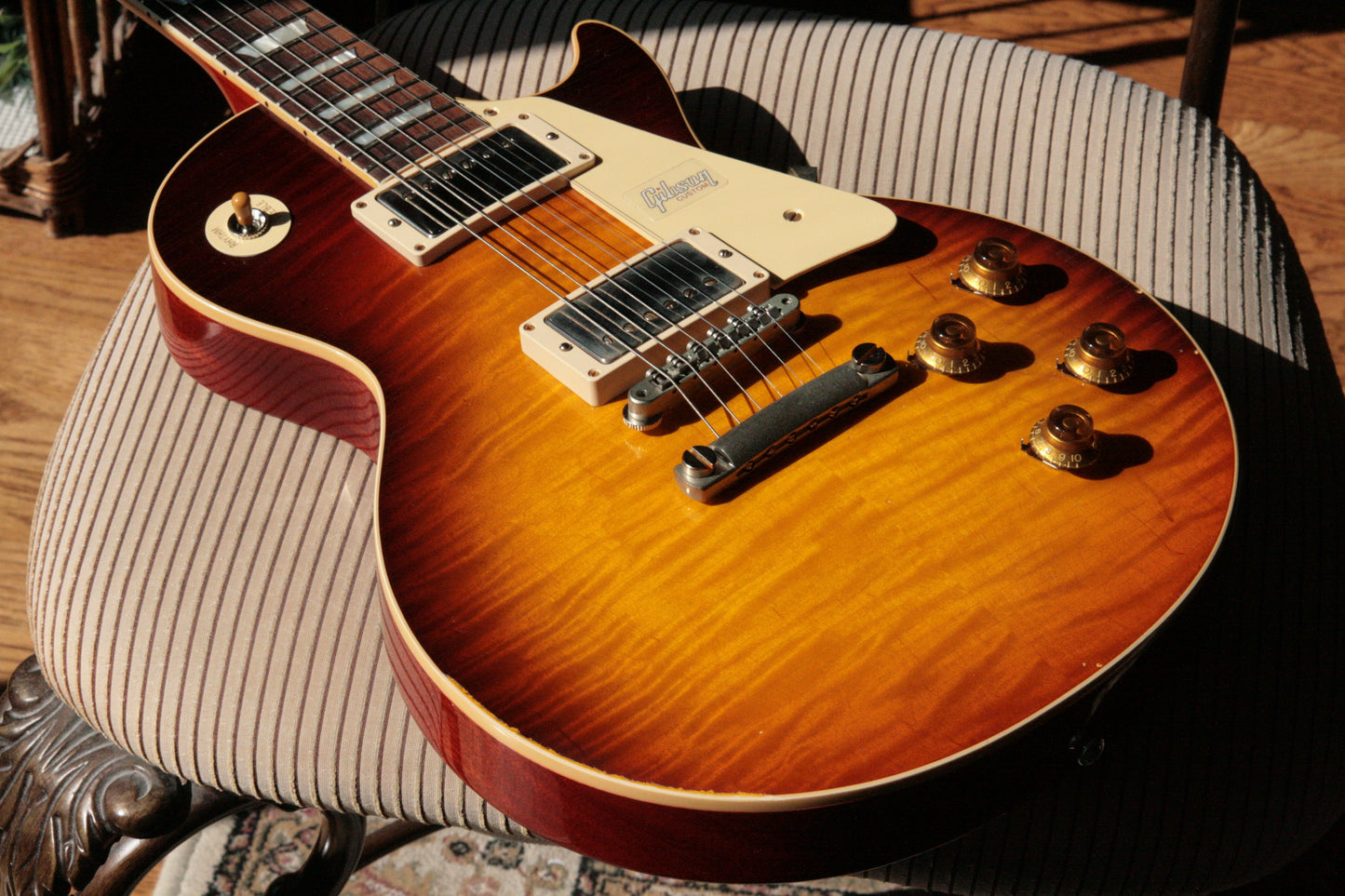 2018 Gibson AGED 1958 Les Paul Historic Reissue! R8 58 Dark Bourbon Fade Custom Shop TH Specs