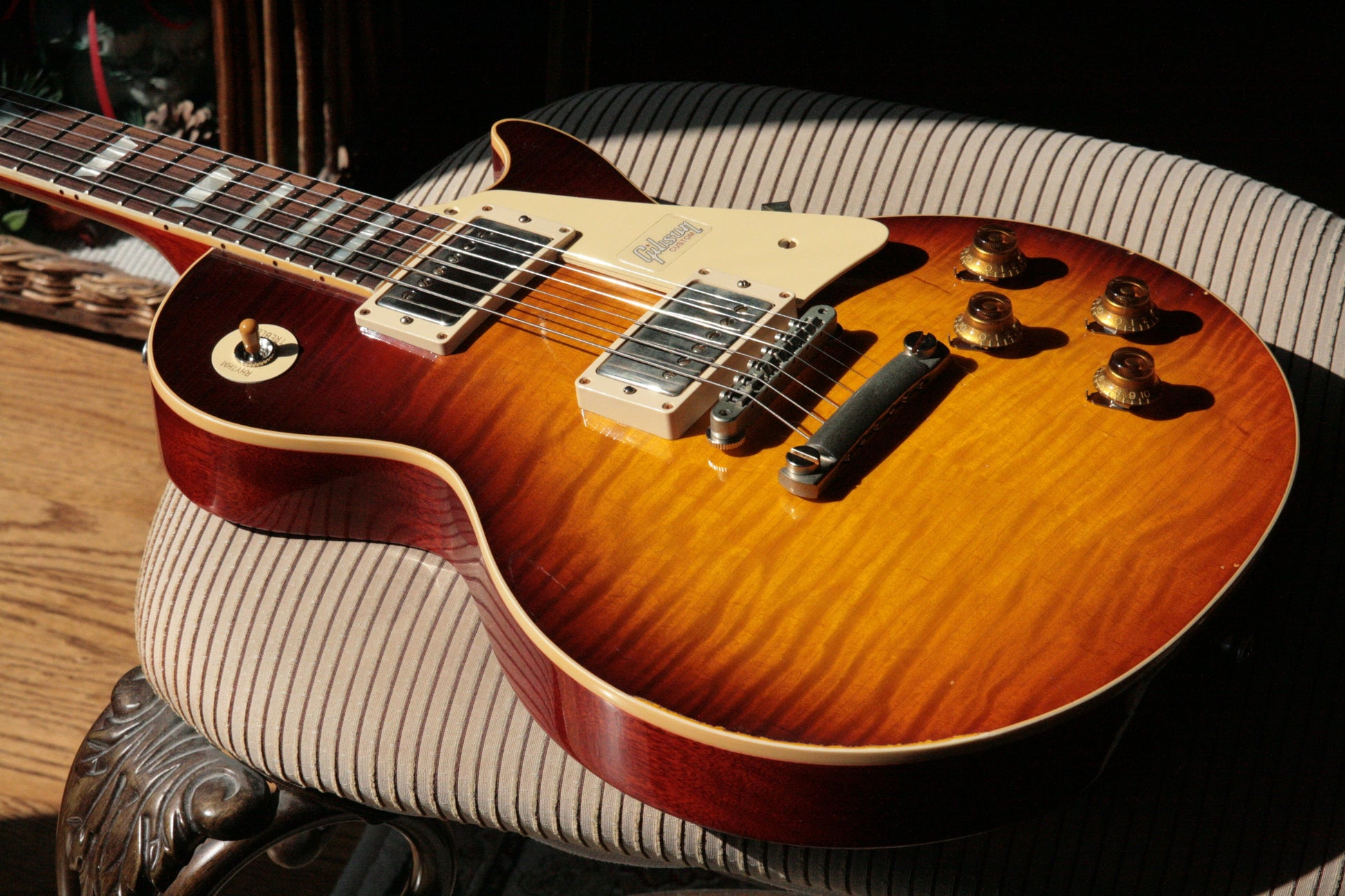 2018 Gibson AGED 1958 Les Paul Historic Reissue! R8 58 Dark Bourbon Fade Custom Shop TH Specs