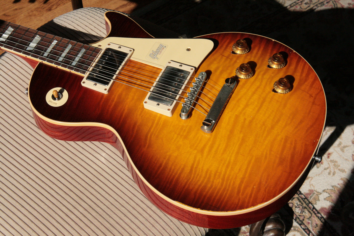 2018 Gibson AGED 1958 Les Paul Historic Reissue! R8 58 Dark Bourbon Fade Custom Shop TH Specs