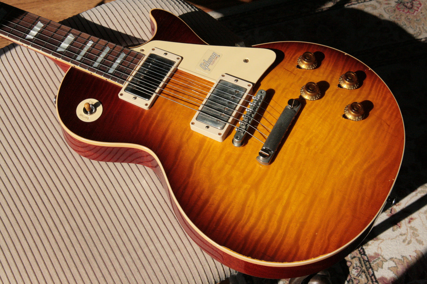 2018 Gibson AGED 1958 Les Paul Historic Reissue! R8 58 Dark Bourbon Fade Custom Shop TH Specs